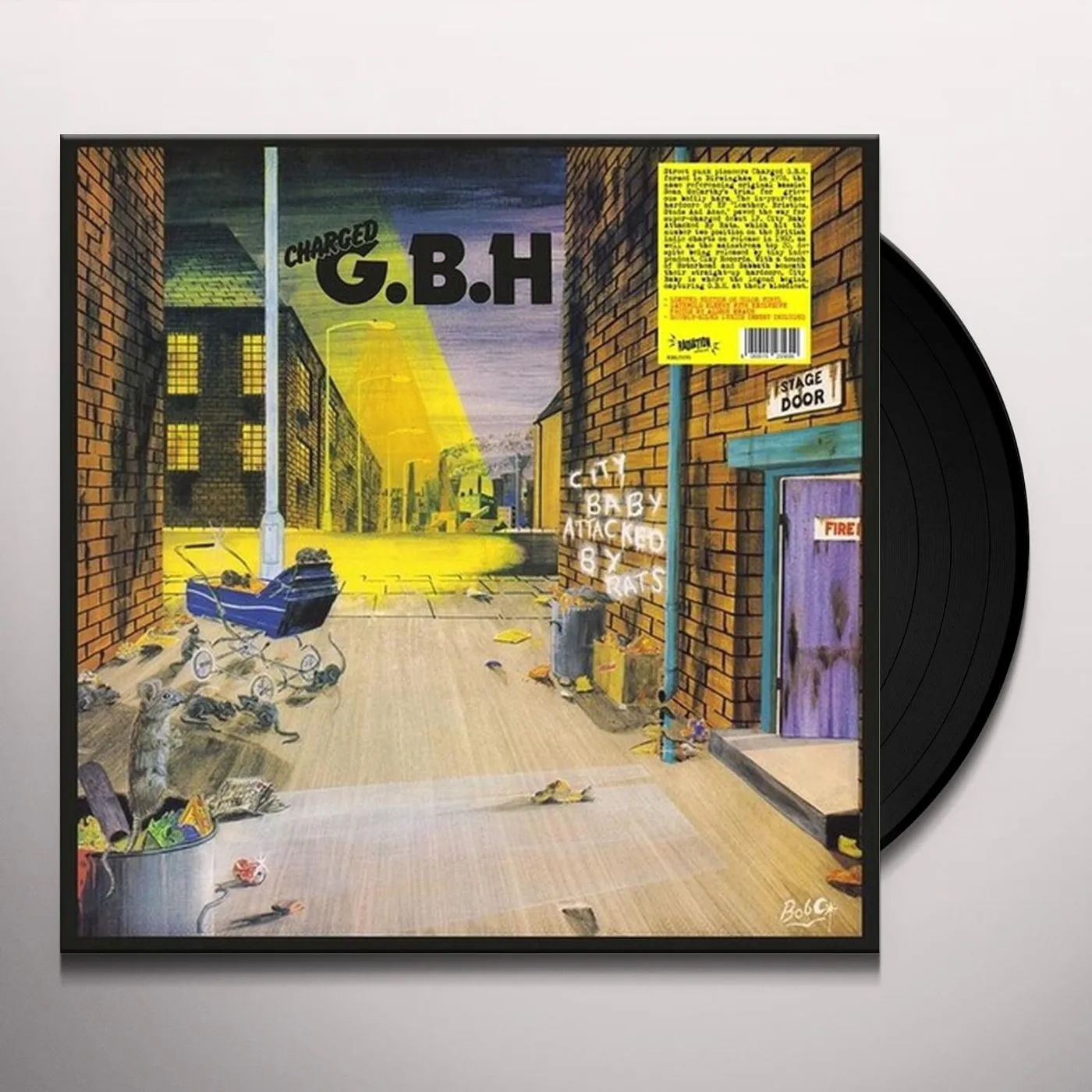 G.B.H. City Baby Attacked By Rats Vinyl Record