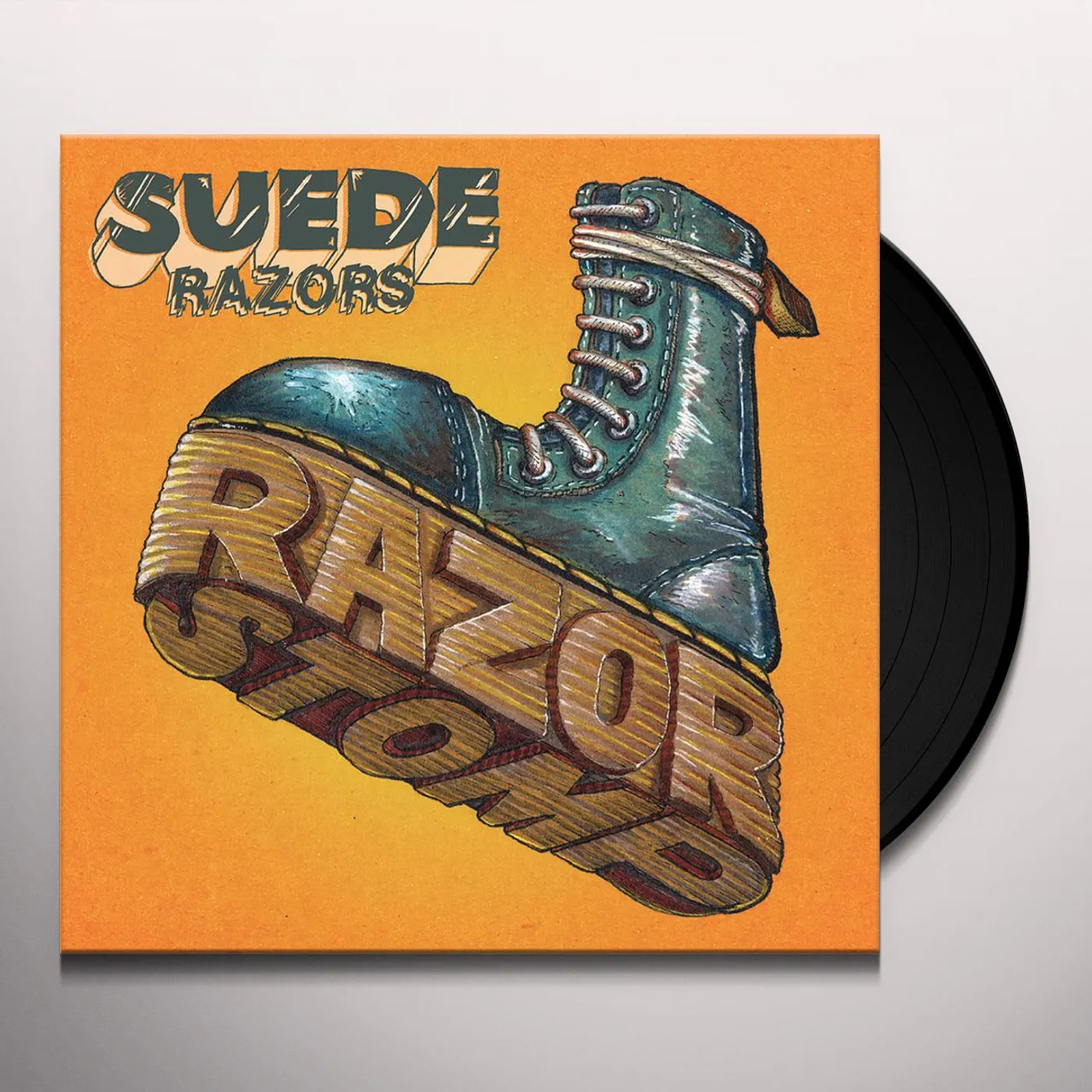 Suede Razors Razor Stomp Vinyl Record