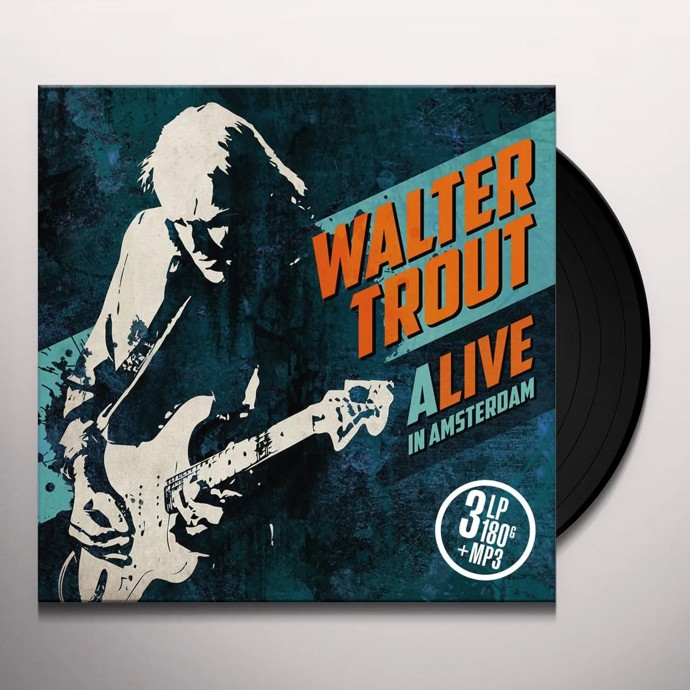 Walter Trout Alive In Amsterdam Vinyl Record