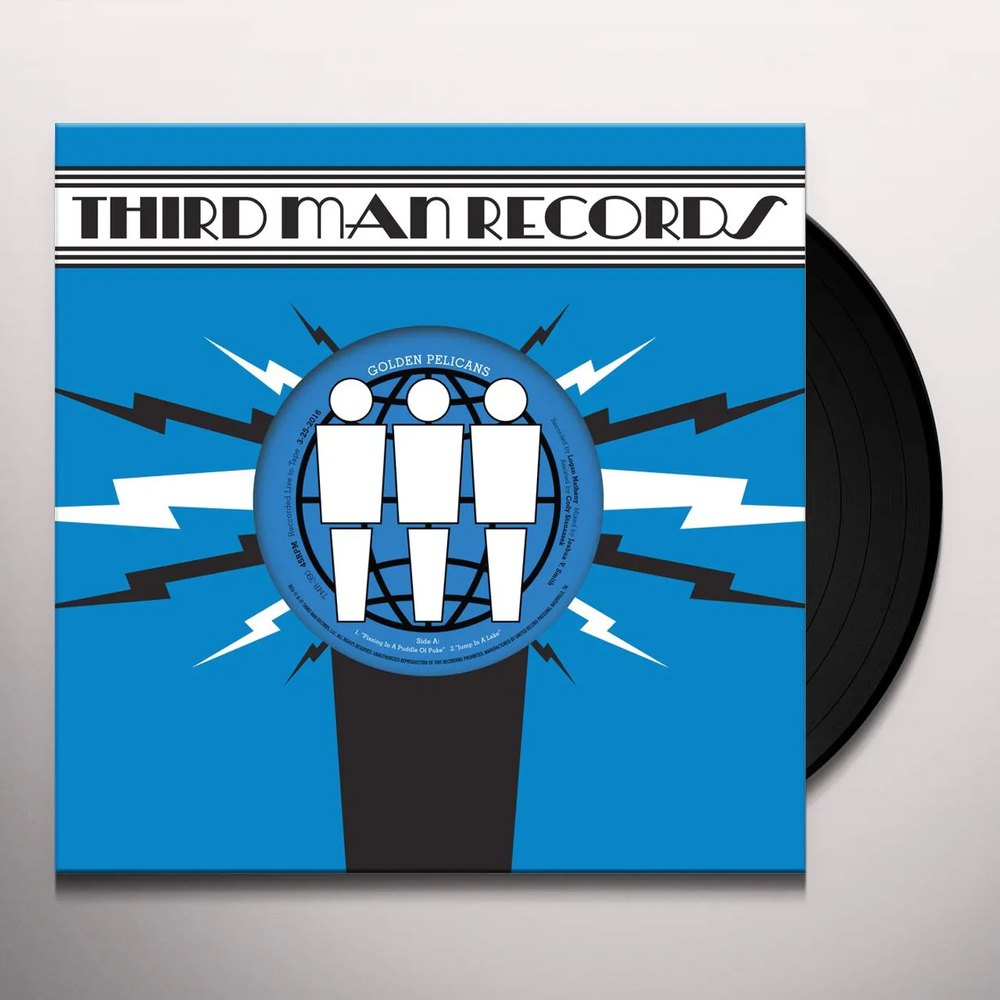 Golden Pelicans LIVE AT THIRD MAN RECORDS Vinyl Record