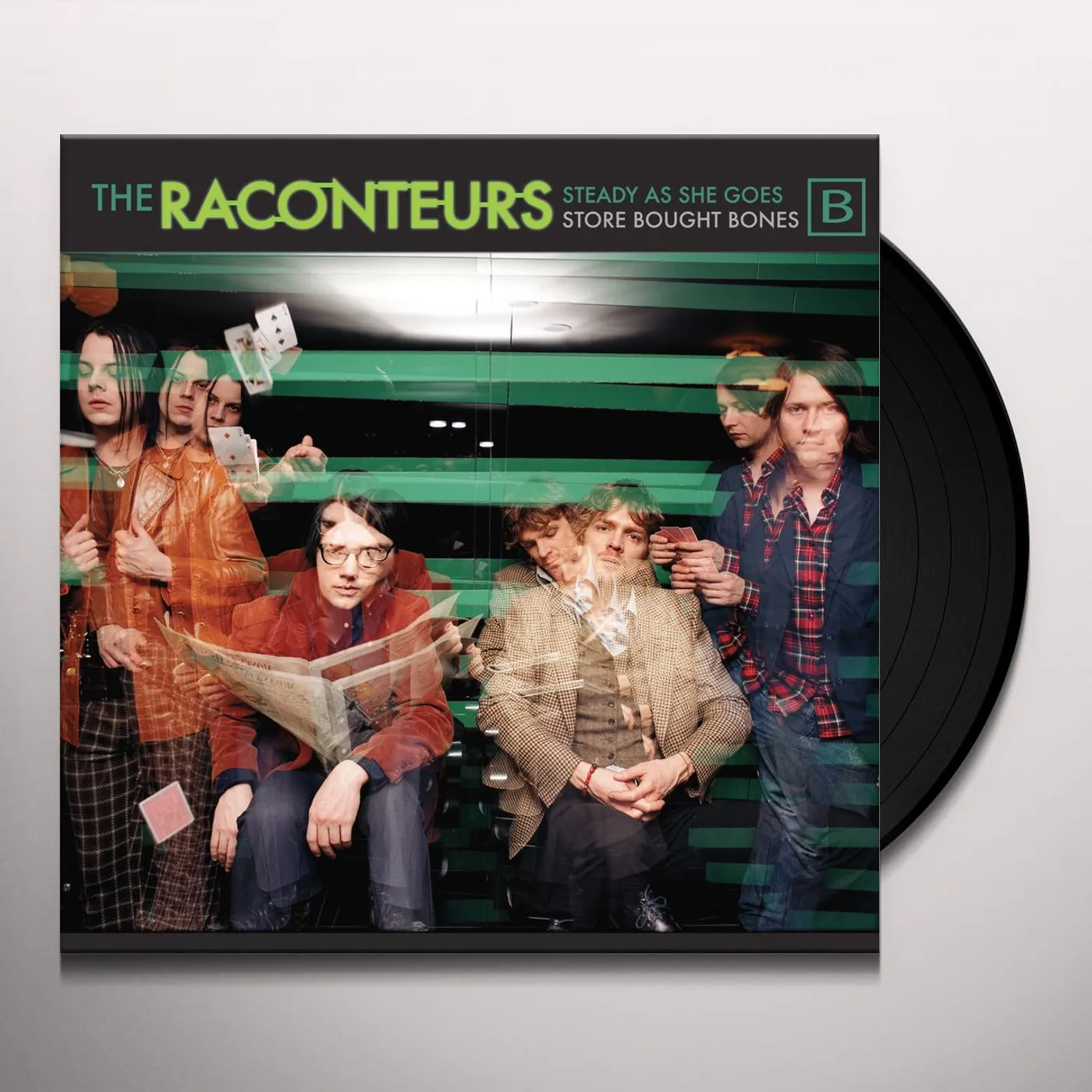 The Raconteurs STEADY AS SHE GOES / STORE BOUGHT BONES Vinyl Record
