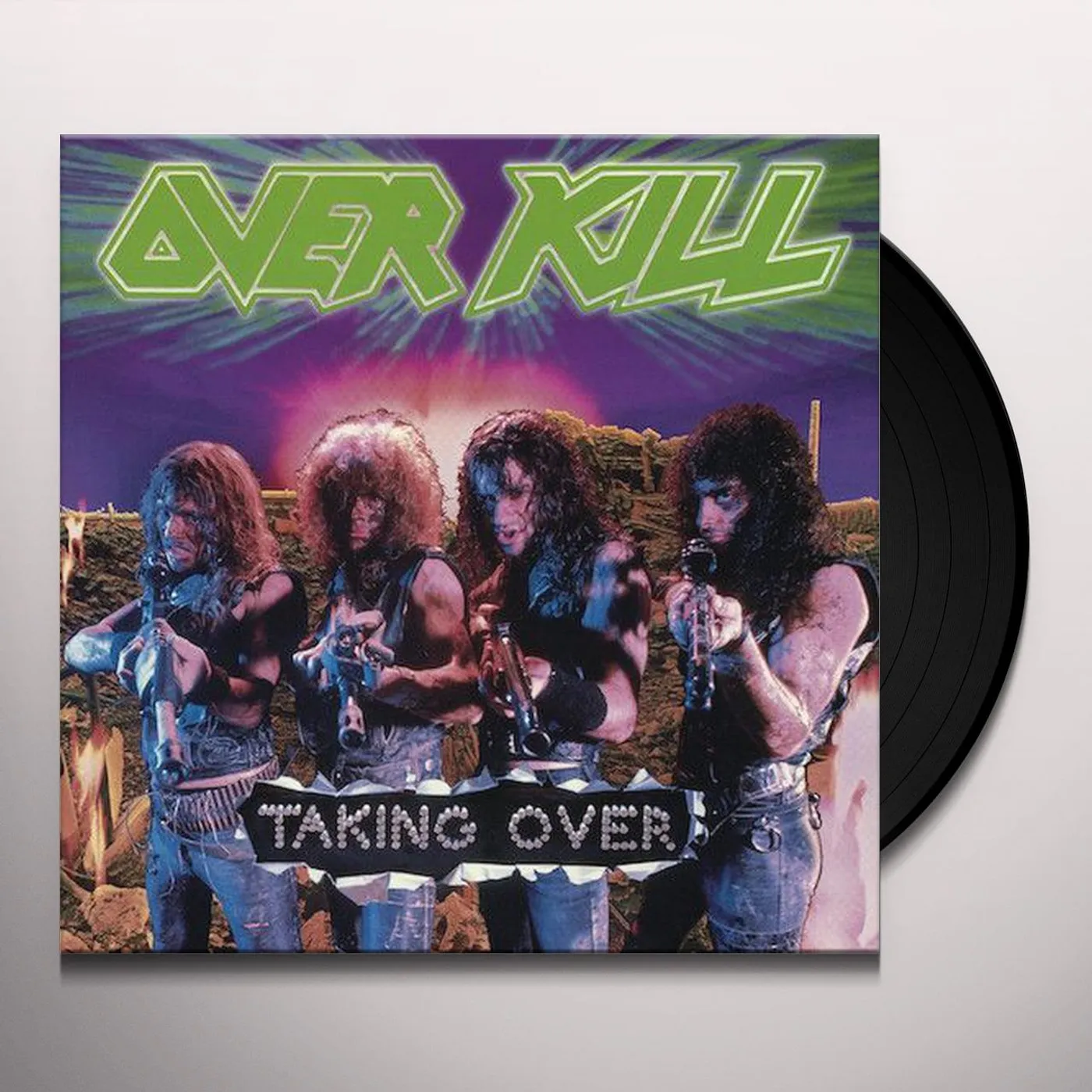 Overkill Taking Over Vinyl Record