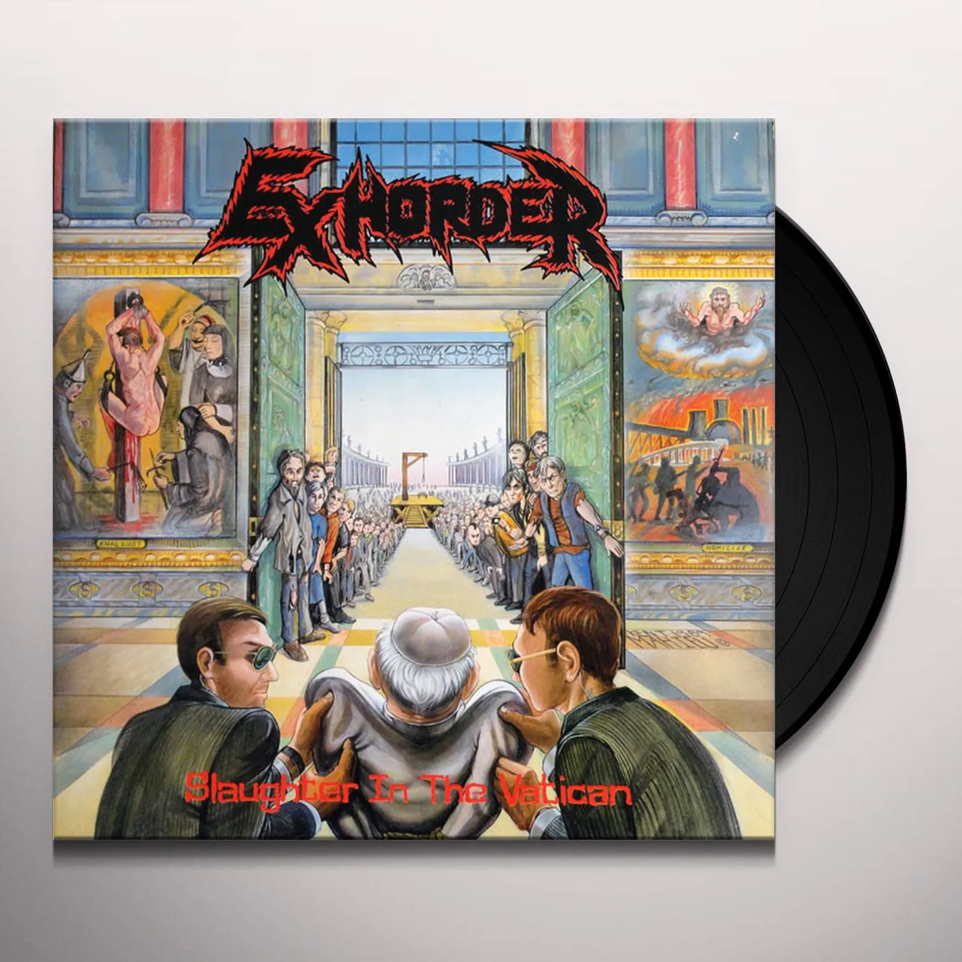 Exhorder SLAUGHTER IN THE VATICAN Vinyl Record