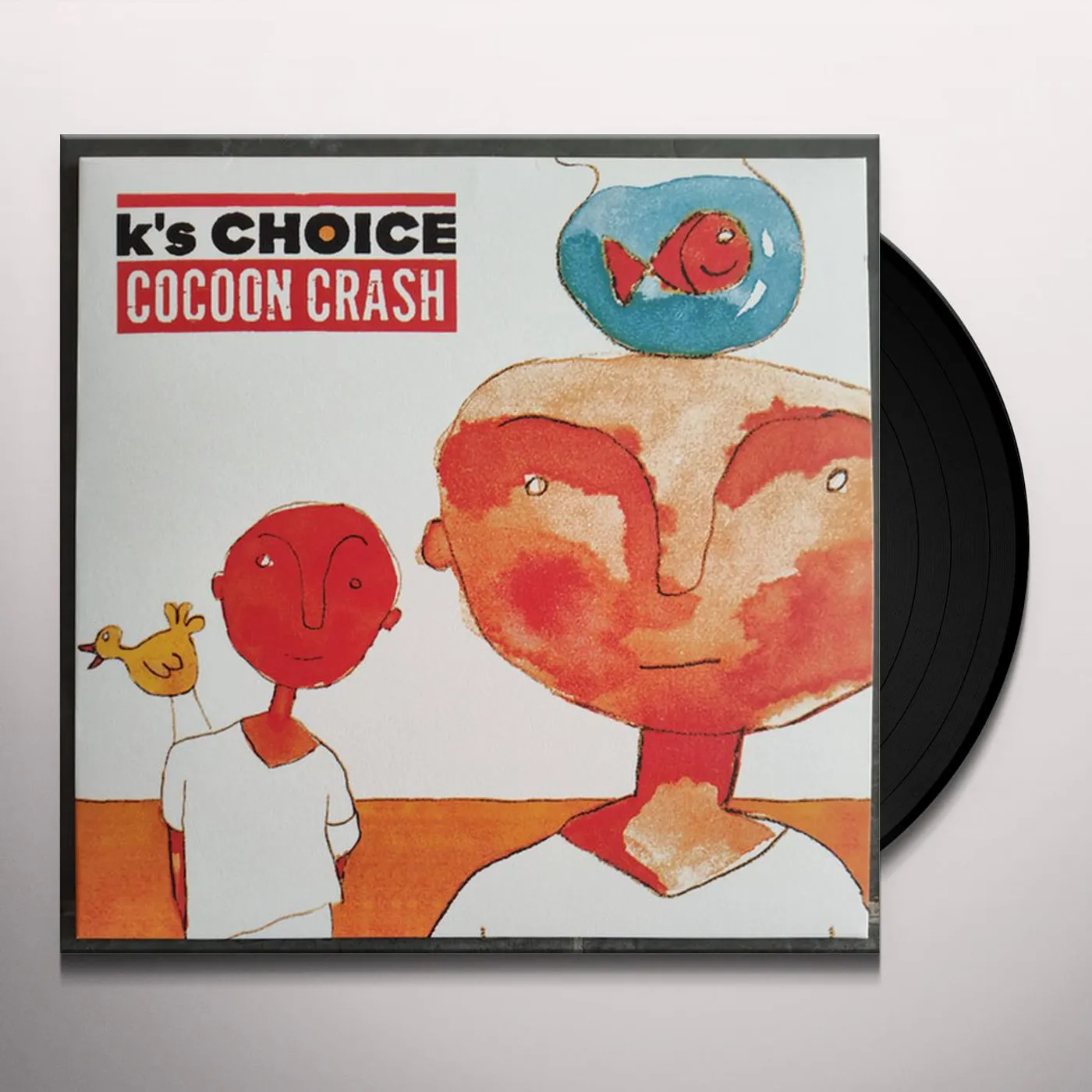 K's Choice COCOON CRASH (TRANSLUCENT YELLOW VINYL/180G) Vinyl Record