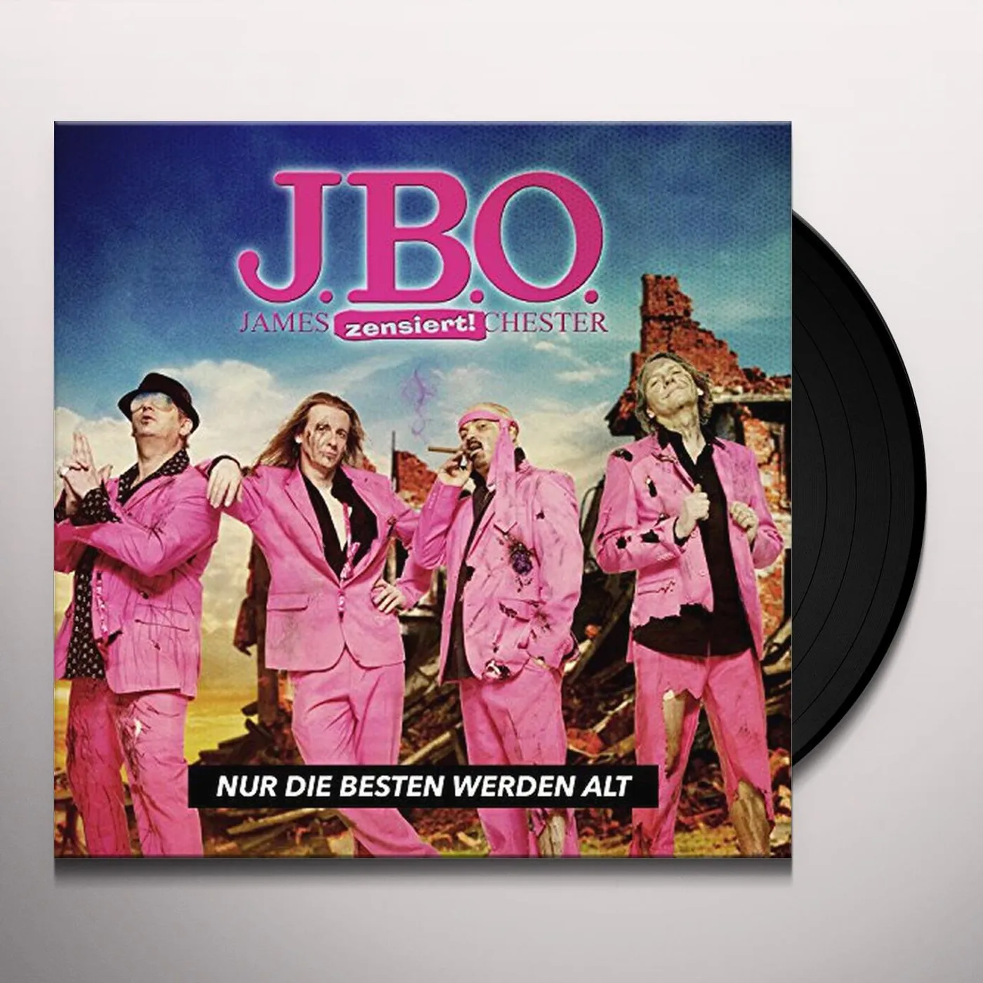 J.B.O. NUR DIE BESTEN WERDEN Vinyl Record