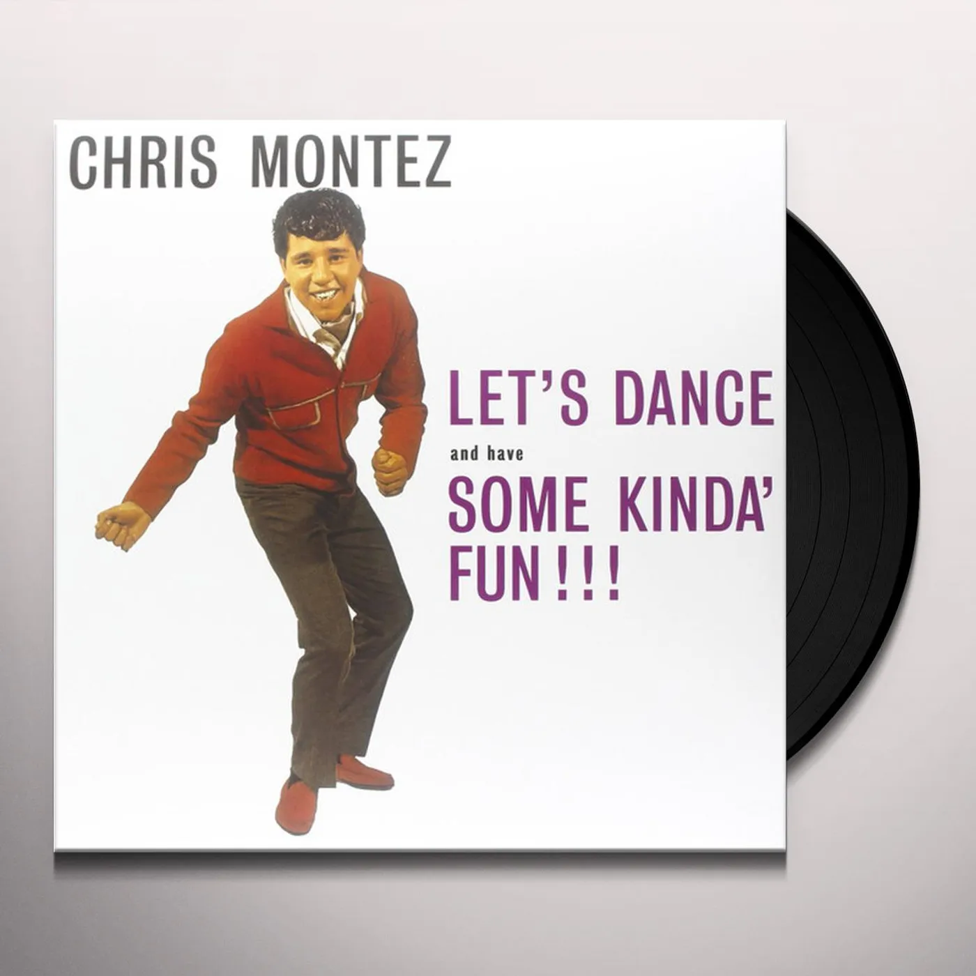 Chris Montez LETS DANCE Vinyl Record