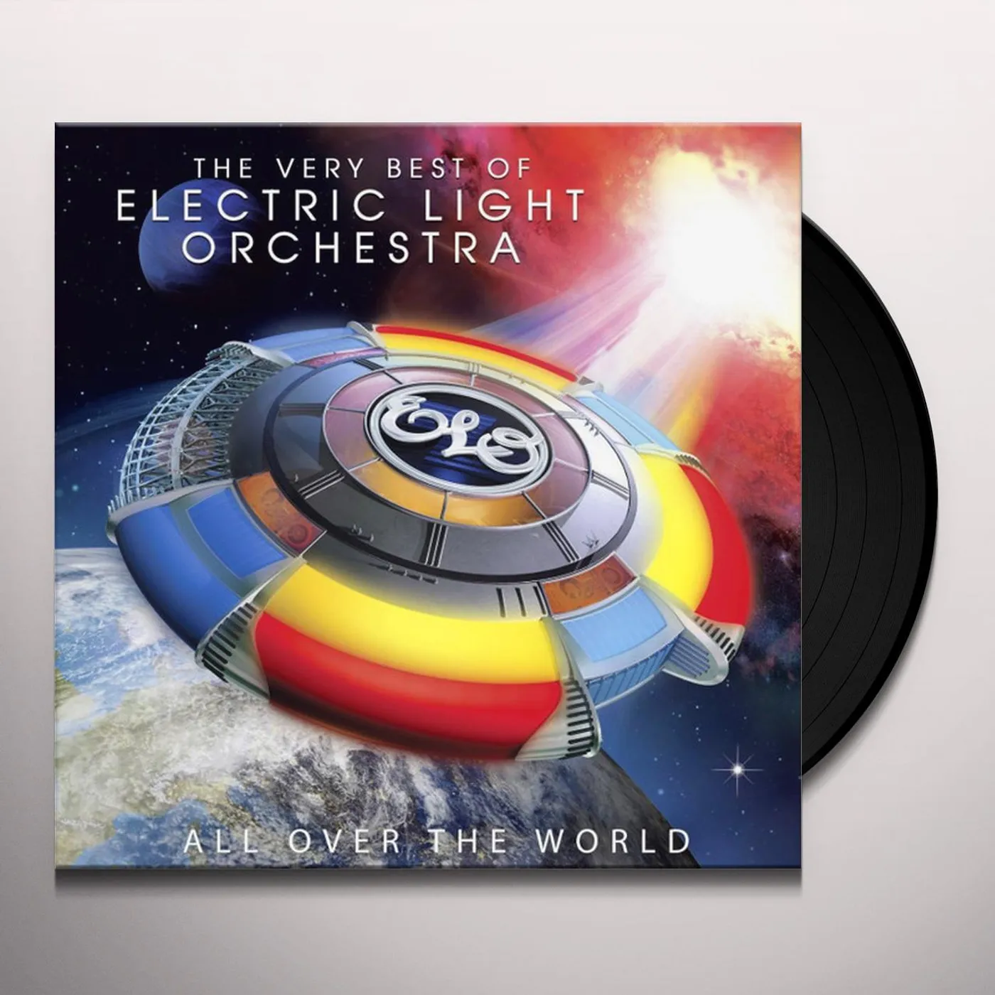 ELO (Electric Light Orchestra) ALL OVER THE WORLD: THE VERY BEST OF ELECTRIC LIGH Vinyl Record