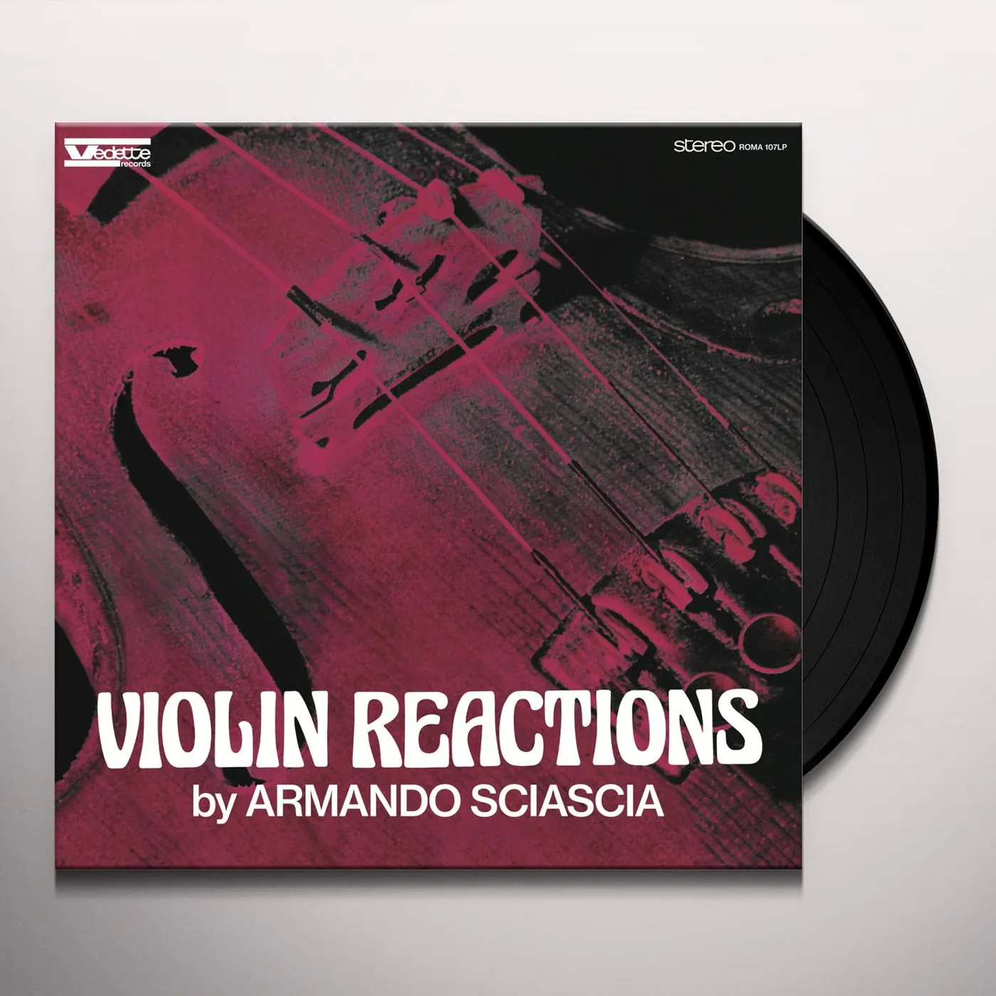Armando Sciascia VIOLIN REACTIONS / Original Soundtrack Vinyl Record