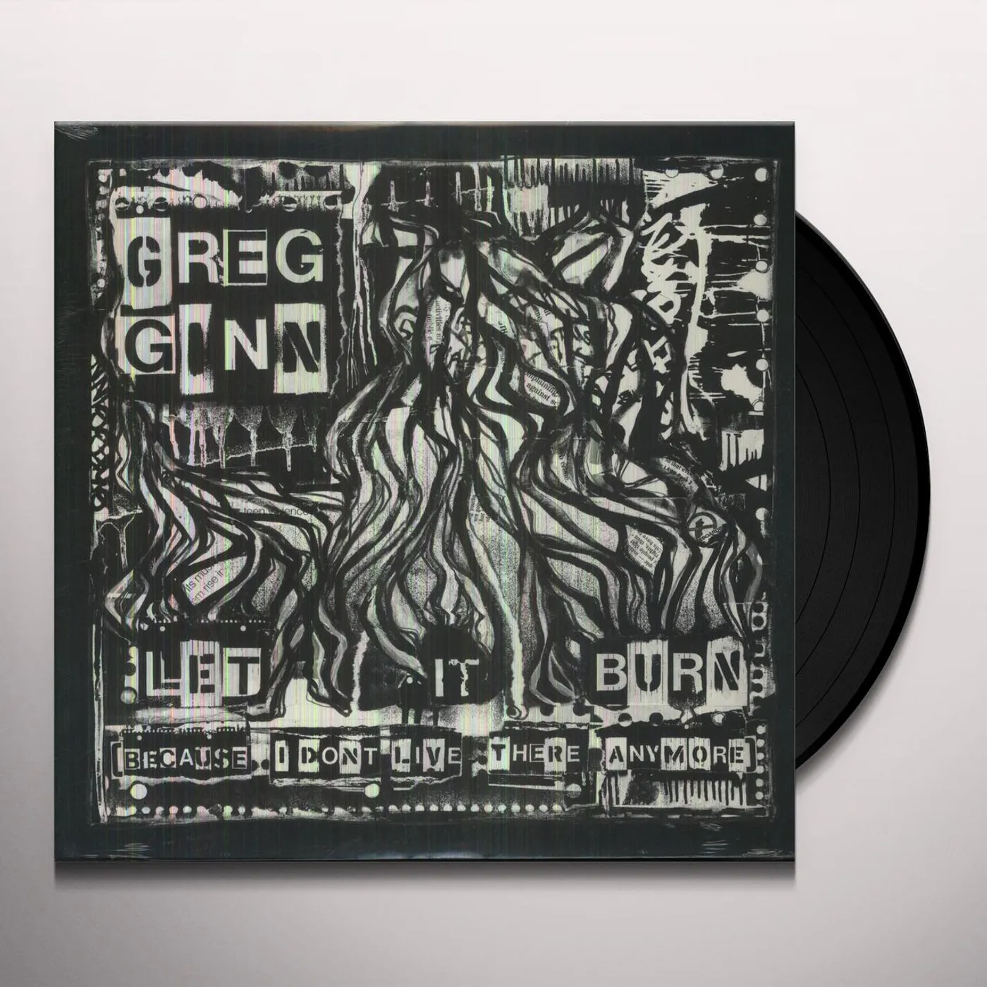 Greg Ginn LET IT BURN Vinyl Record