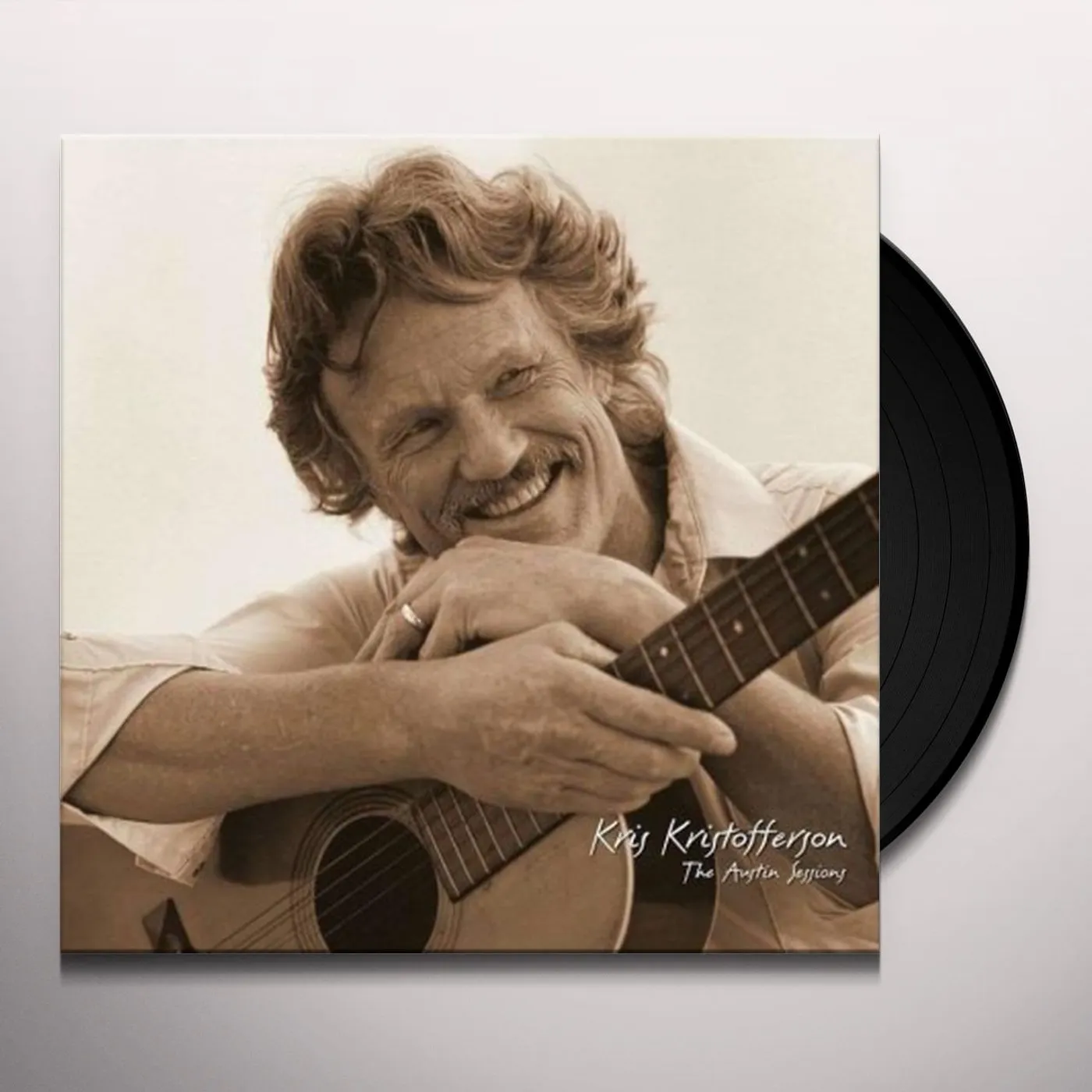 Kris Kristofferson AUSTIN SESSIONS Vinyl Record