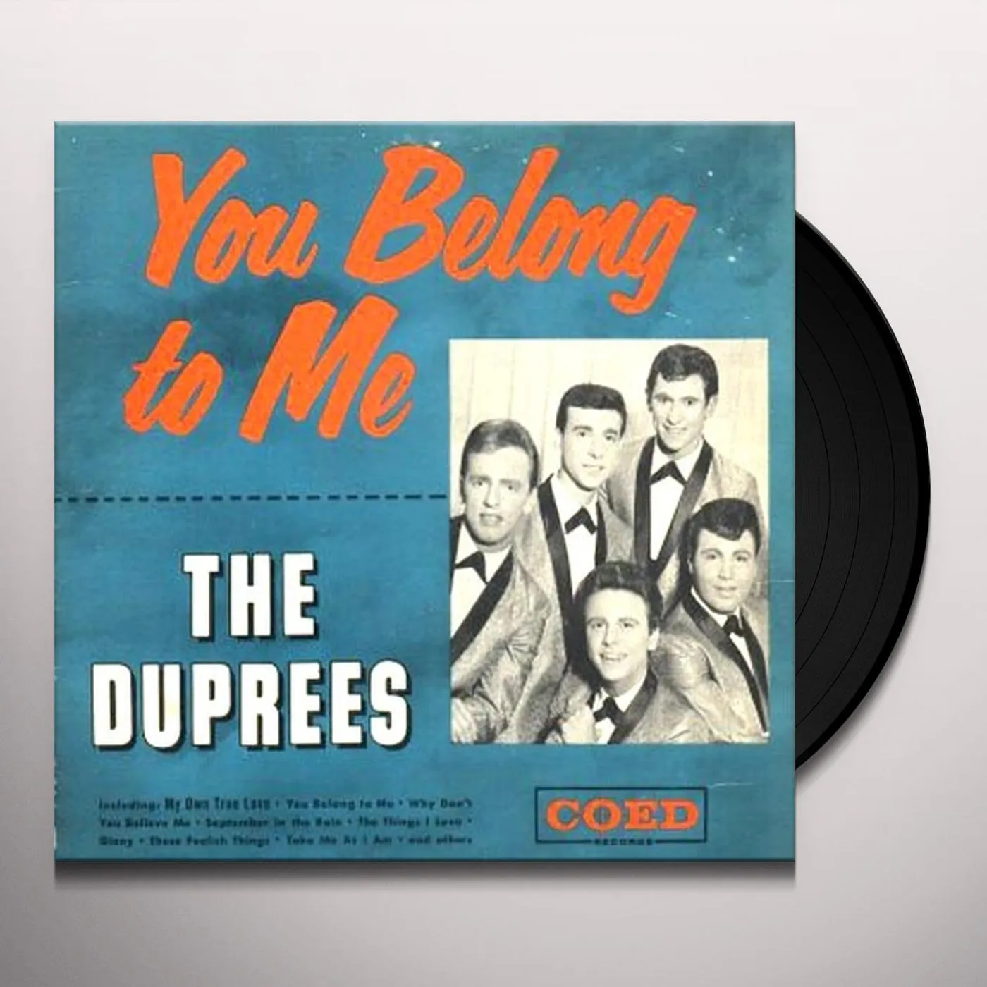 The Duprees YOU BELONG TO ME (Vinyl)