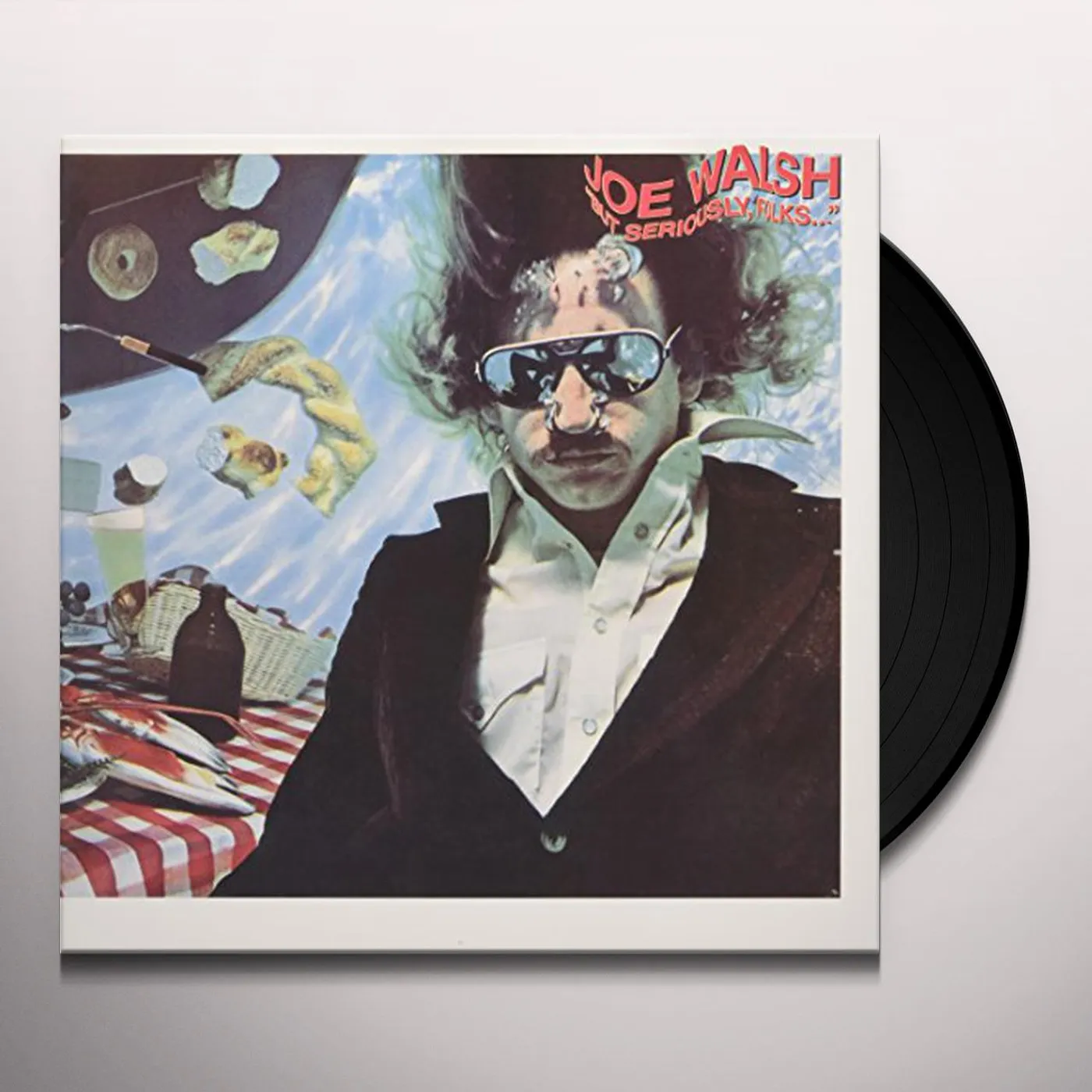 Joe Walsh BUT SERIOUSLY FOLKS Vinyl Record