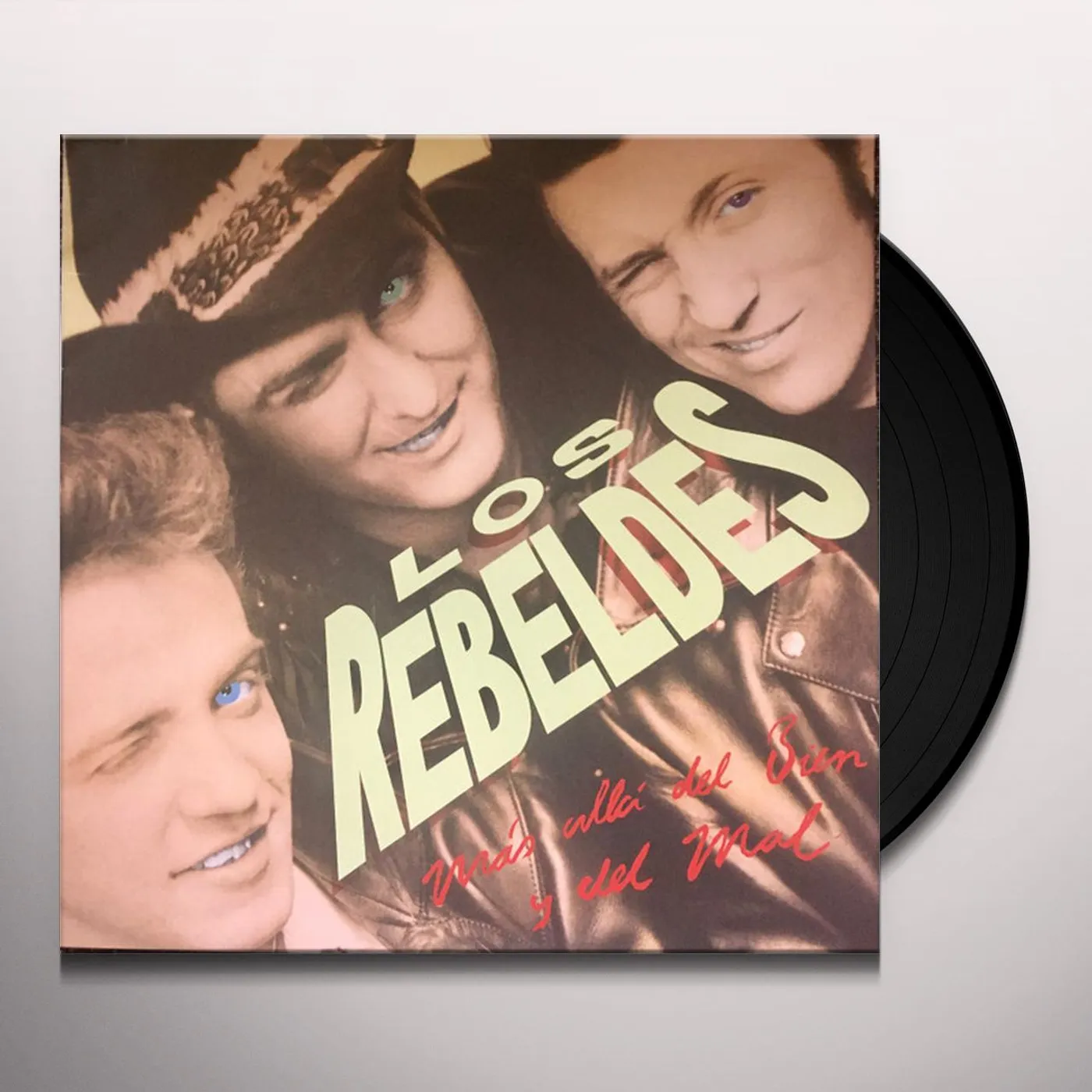 Los Rebeldes MAS ALLA DEL BIEN Y DEL MAL Vinyl Record