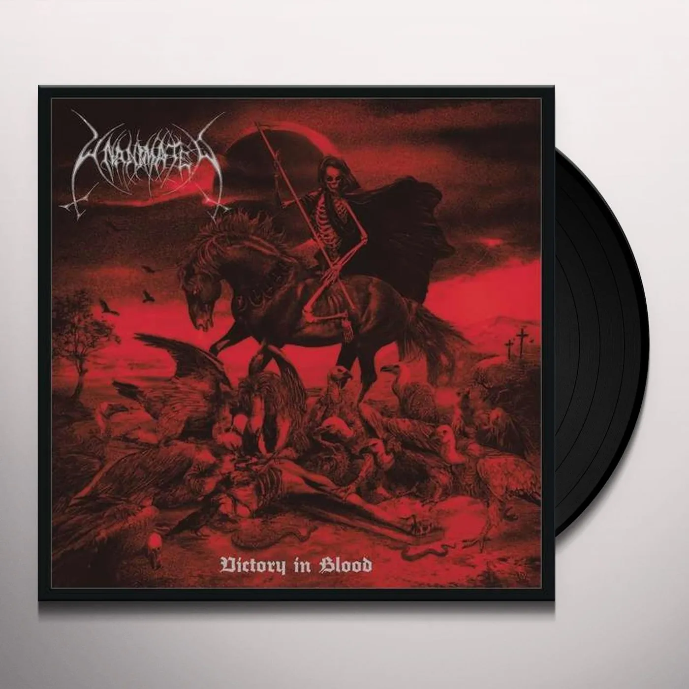 Unanimated Victory in Blood Vinyl Record
