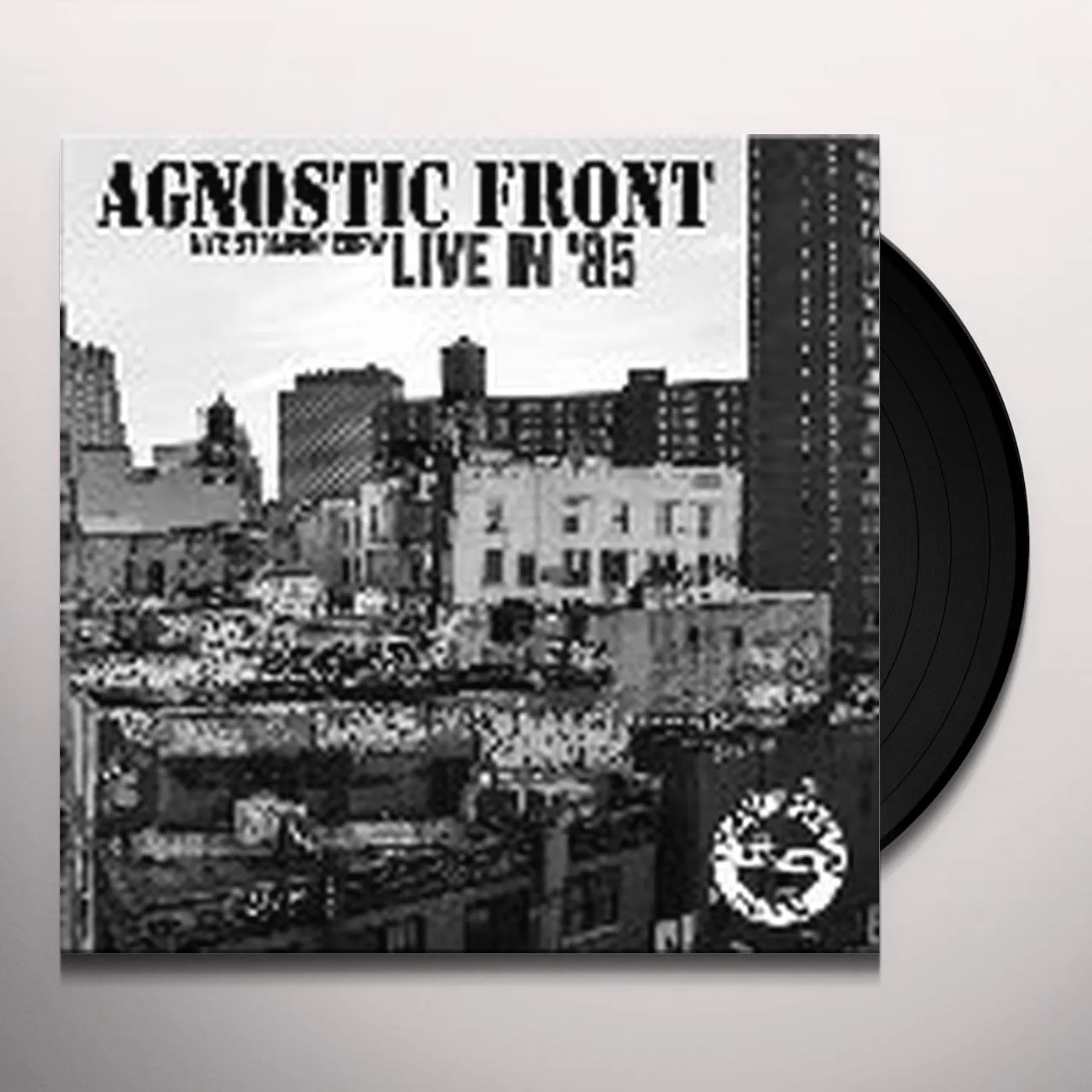 Agnostic Front LIVE IN 85: NYC STOMPIN CREW Vinyl Record