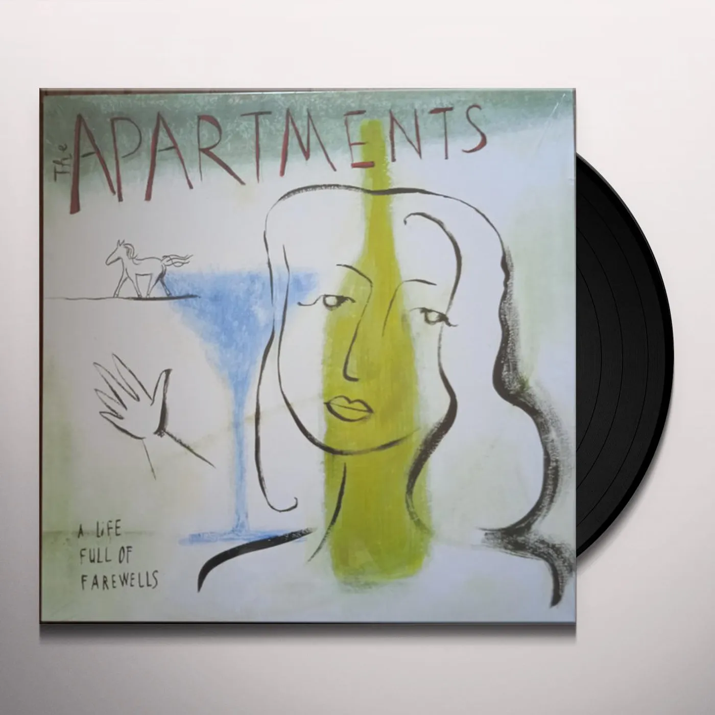 The Apartments LIFE FULL OF FAREWELLS Vinyl Record