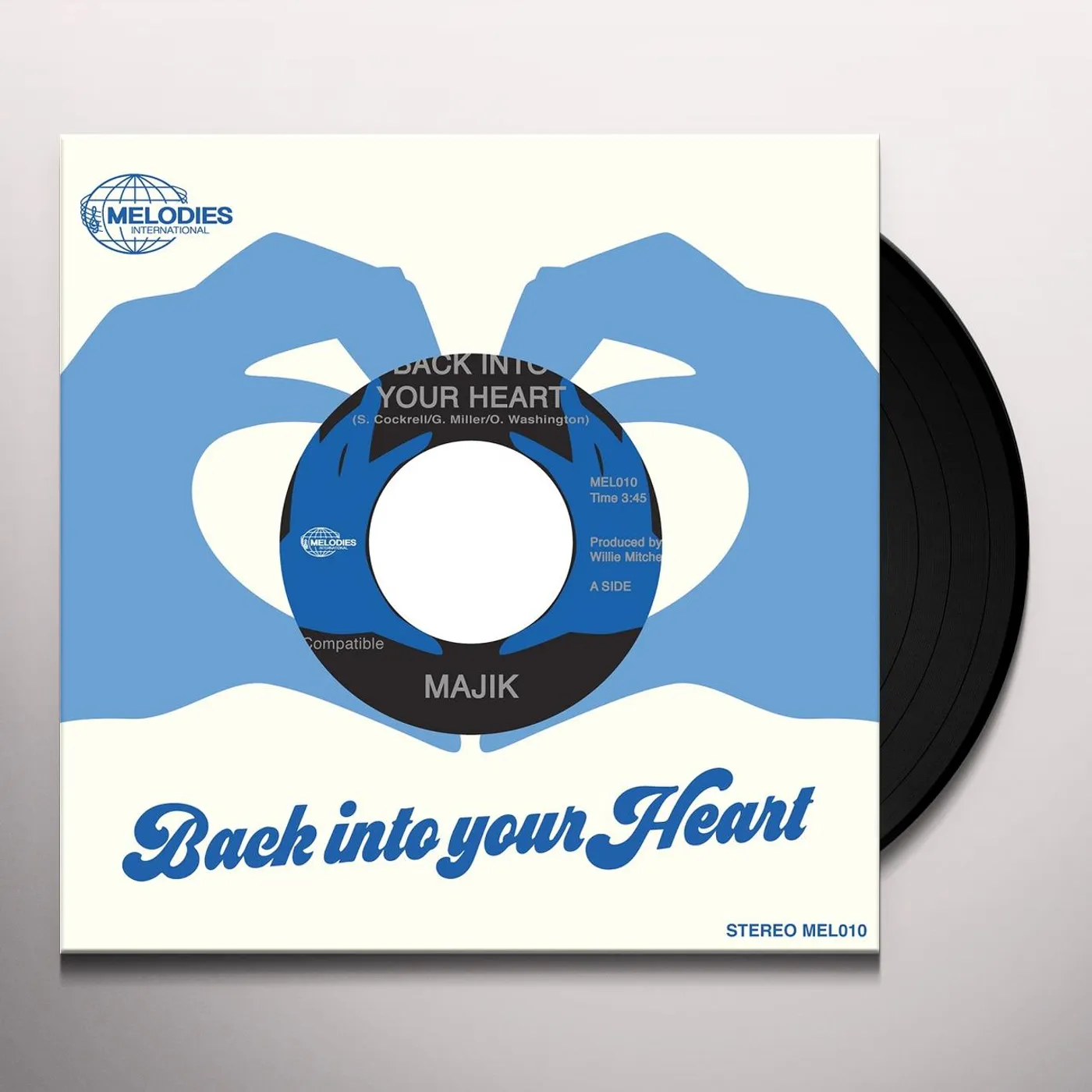 Majik BACK INTO YOUR HEART / DANCE DANCE DANCE Vinyl Record