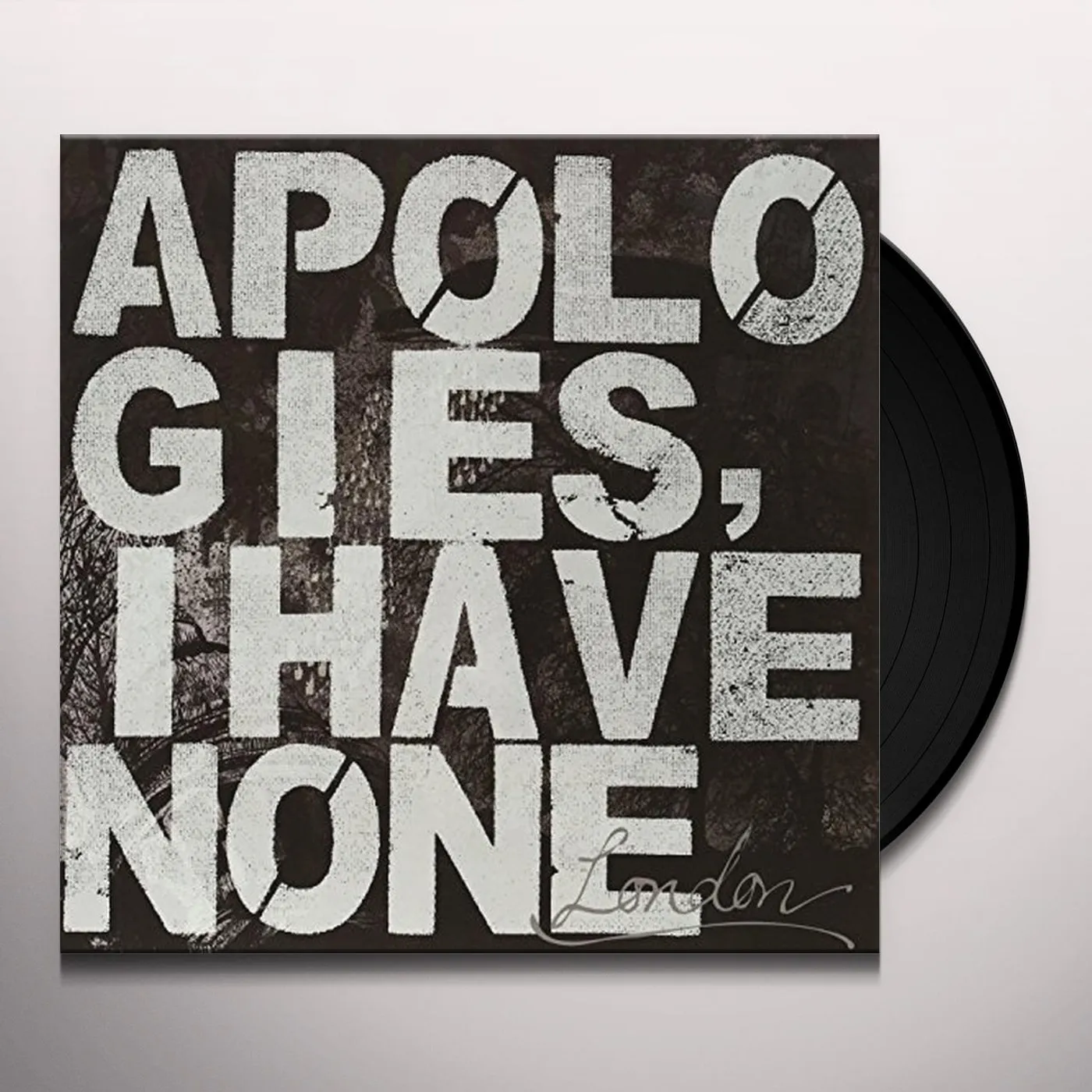 Apologies, i have none LONDON Vinyl Record