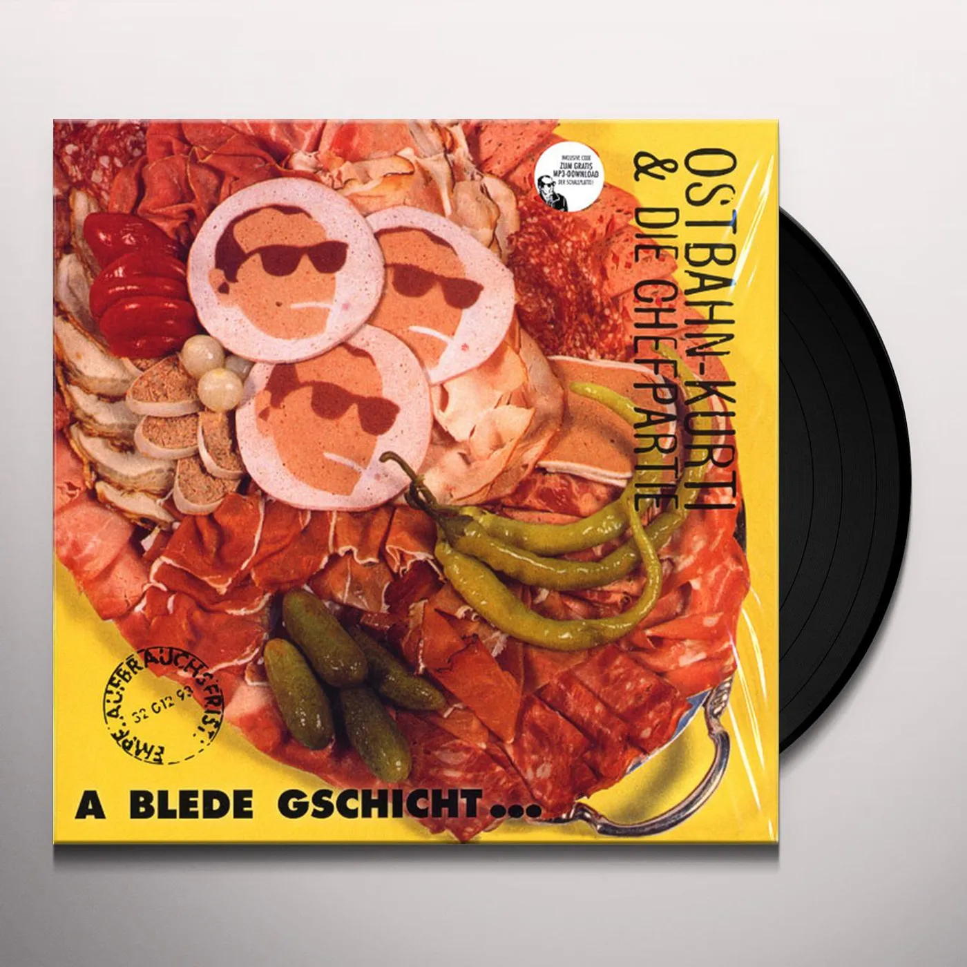 Ostbahn-Kurti & Die Chefpartie BLEDE GSCHICHT Vinyl Record