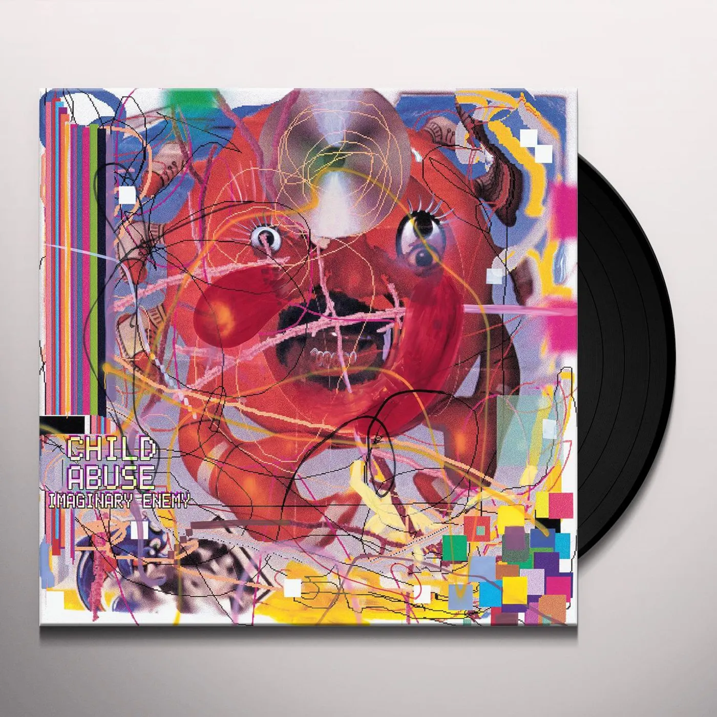 Child Abuse IMAGINARY ENEMY (COLOR VINYL) Vinyl Record