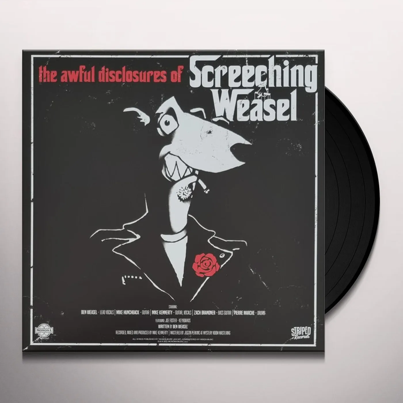 AWFUL DISCLOSURES OF SCREECHING WEASEL Vinyl Record