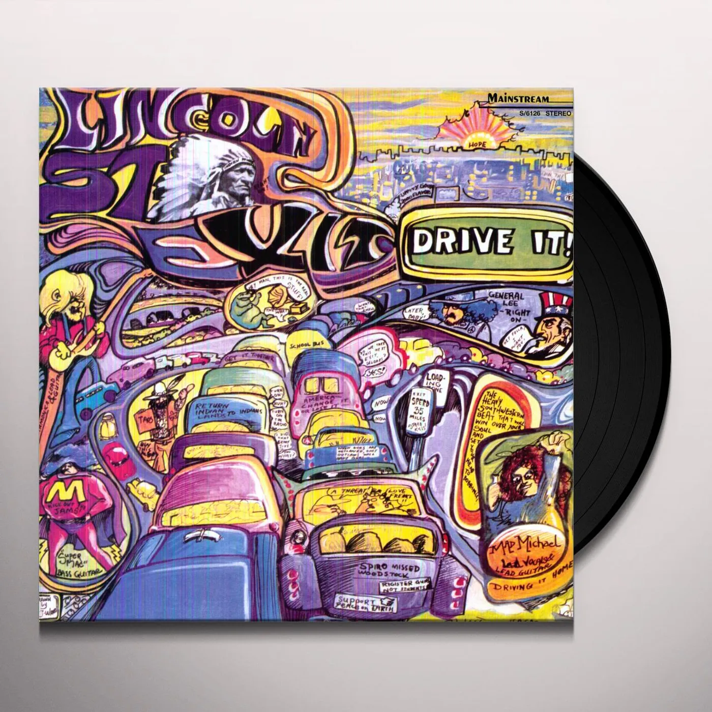 Lincoln Street Exit Drive It Vinyl Record