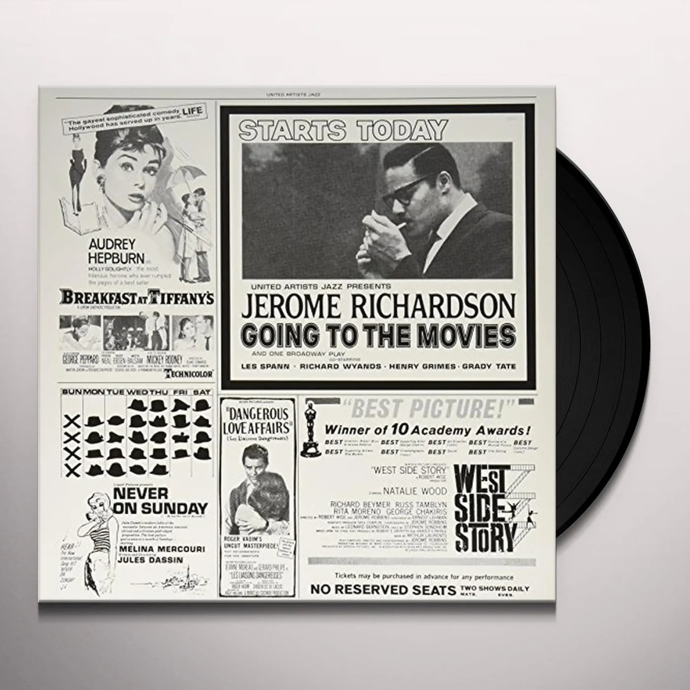 Jerome Richardson GOING TO THE MOVIES Vinyl Record