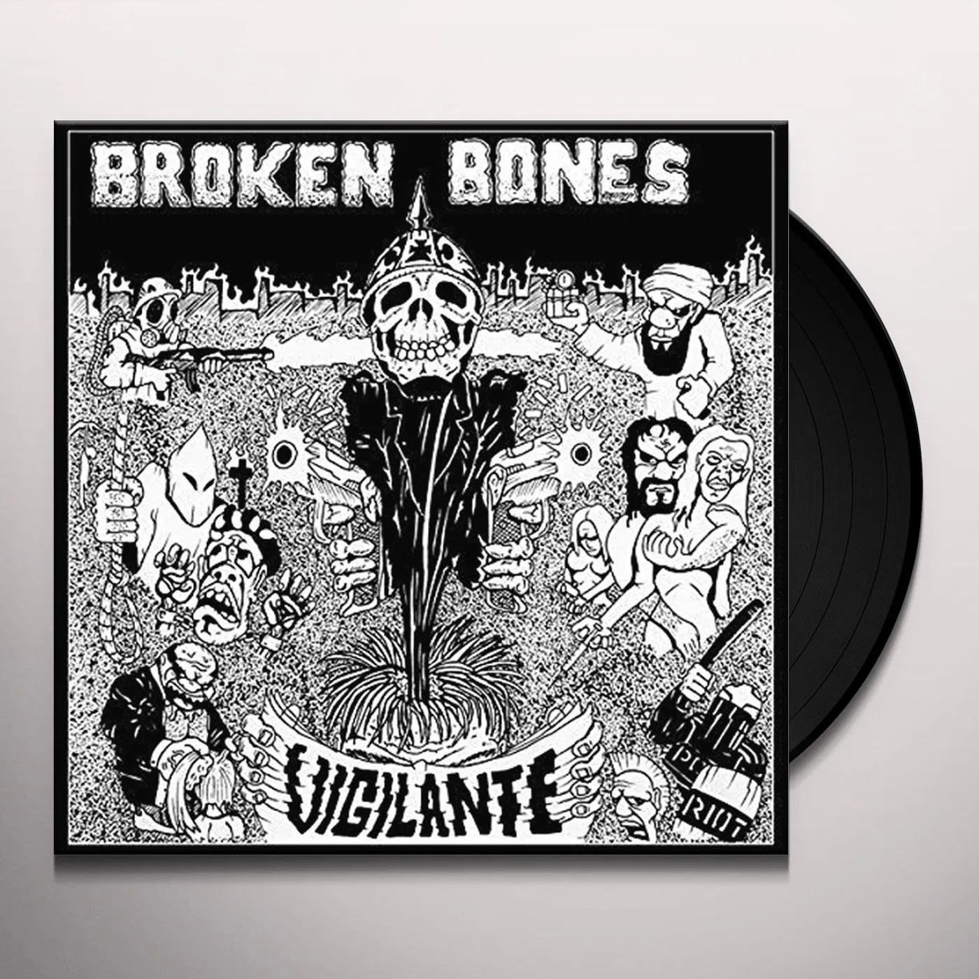 Broken Bones Vigilante Vinyl Record