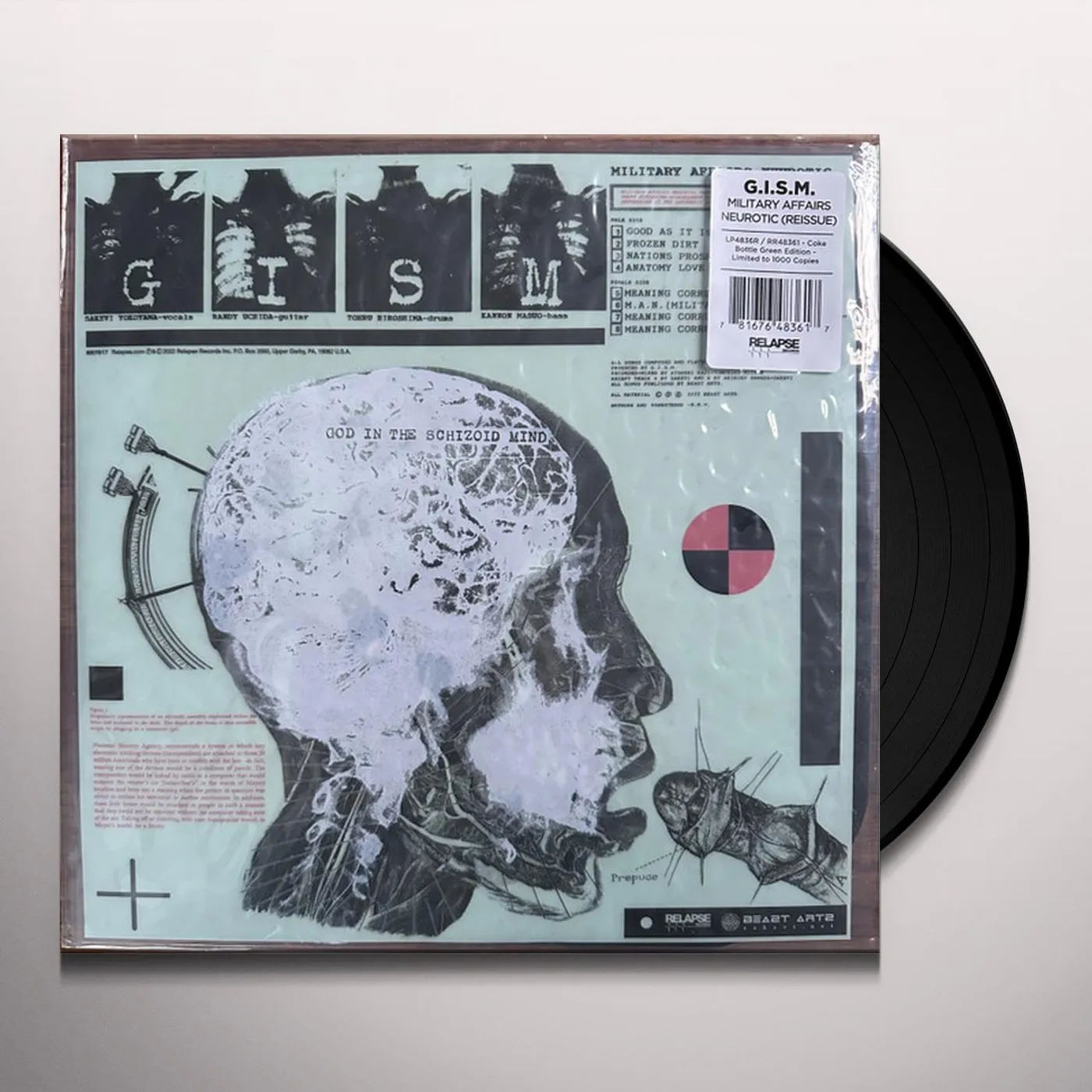 G.I.S.M. MILITARY AFFAIRS NEUROTIC Vinyl Record