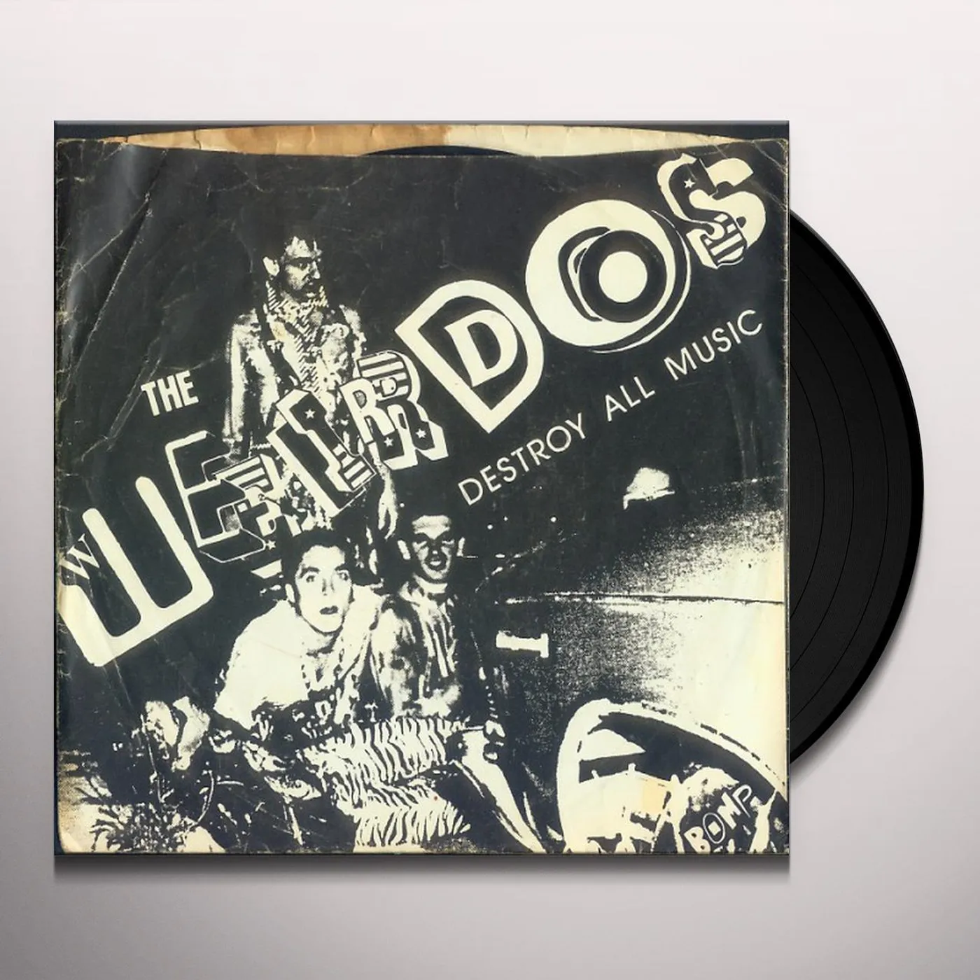 The Weirdos DESTROY ALL MUSIC Vinyl Record