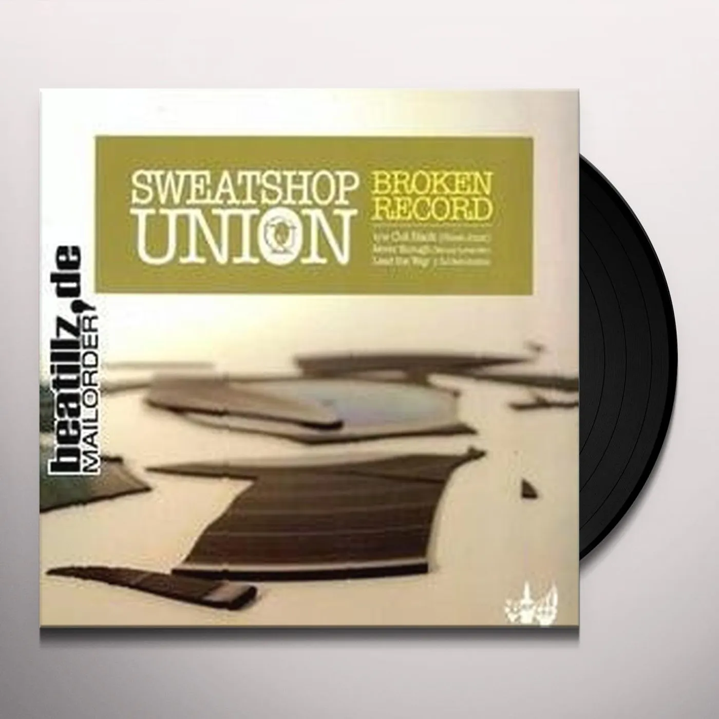 Sweatshop Union BROKEN RECORDS Vinyl Record