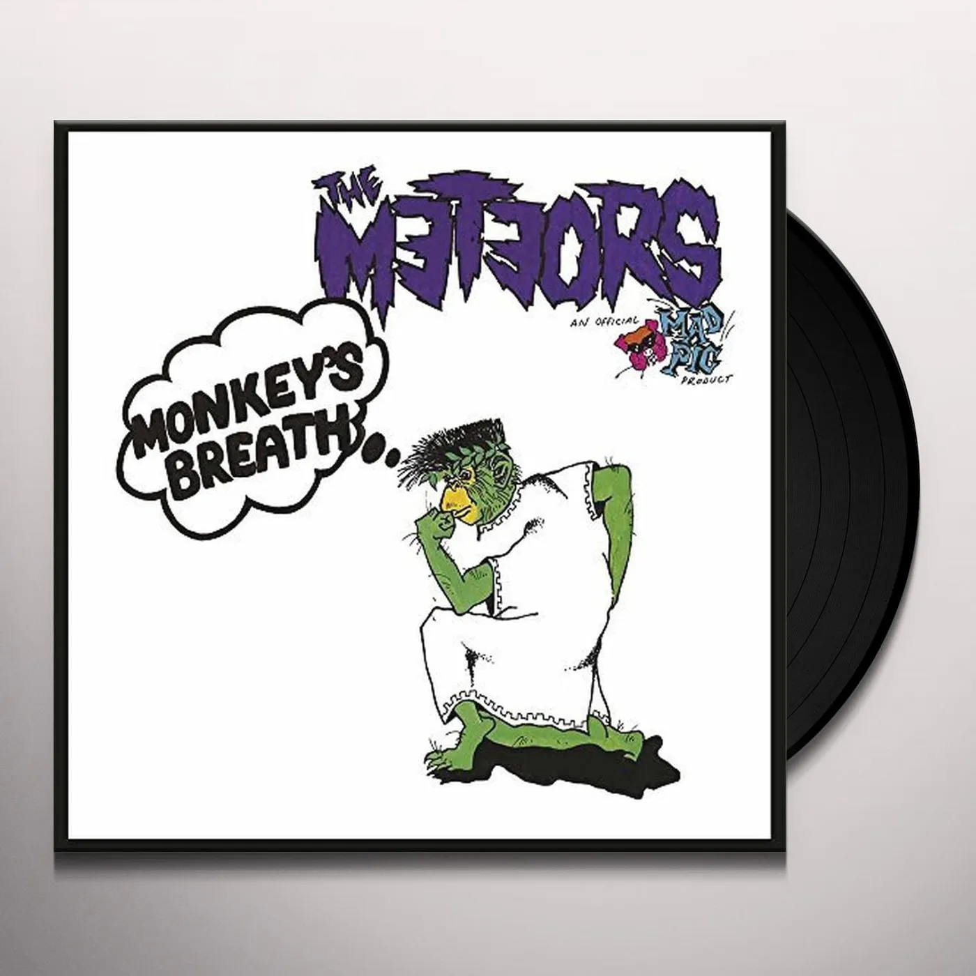 The Meteors MONKEYS BREATH Vinyl Record