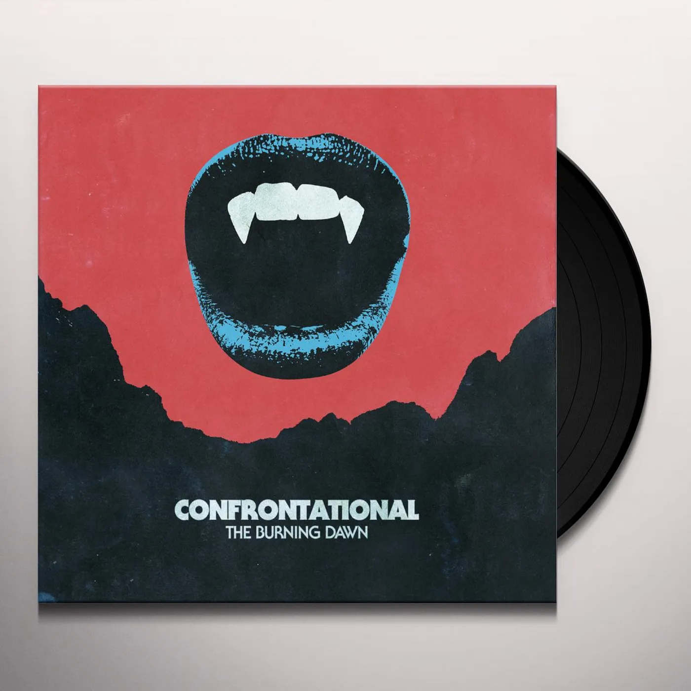 Confrontational BURNING DAWN Vinyl Record