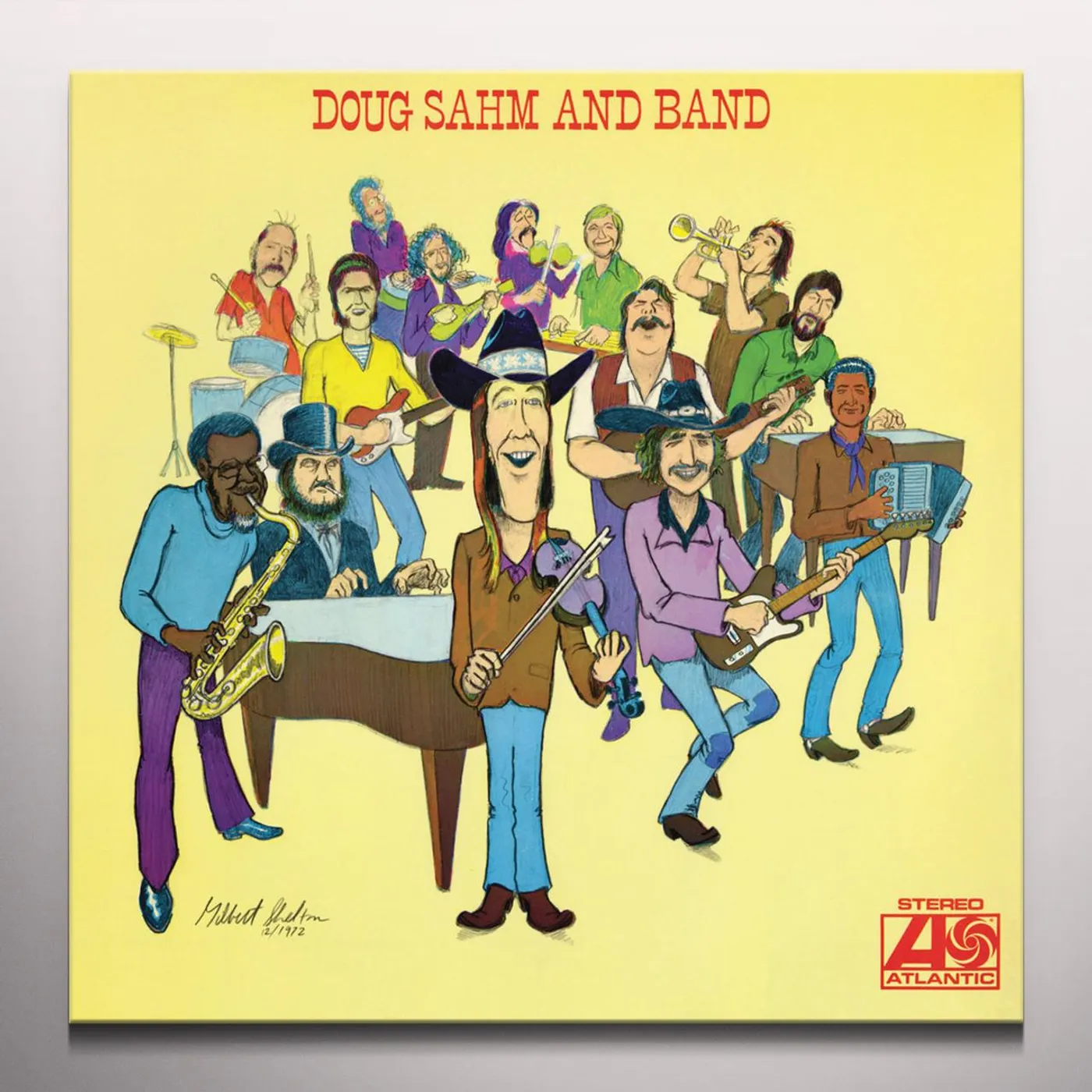 DOUG SAHM & BAND Vinyl Record - Colored Vinyl, Limited Edition