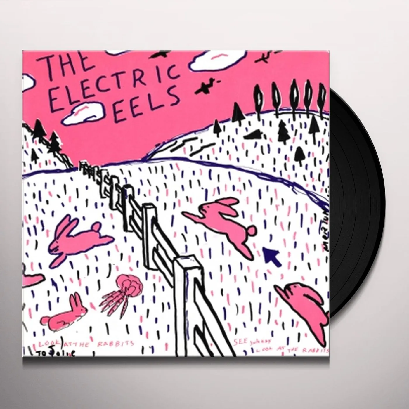 Electric Eels Spin Age Blasters / Bunnies Vinyl Record