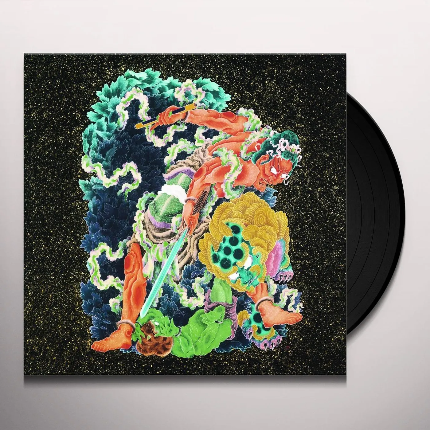 DJ KRUSH MESSAGE AT THE DEPTH Vinyl Record