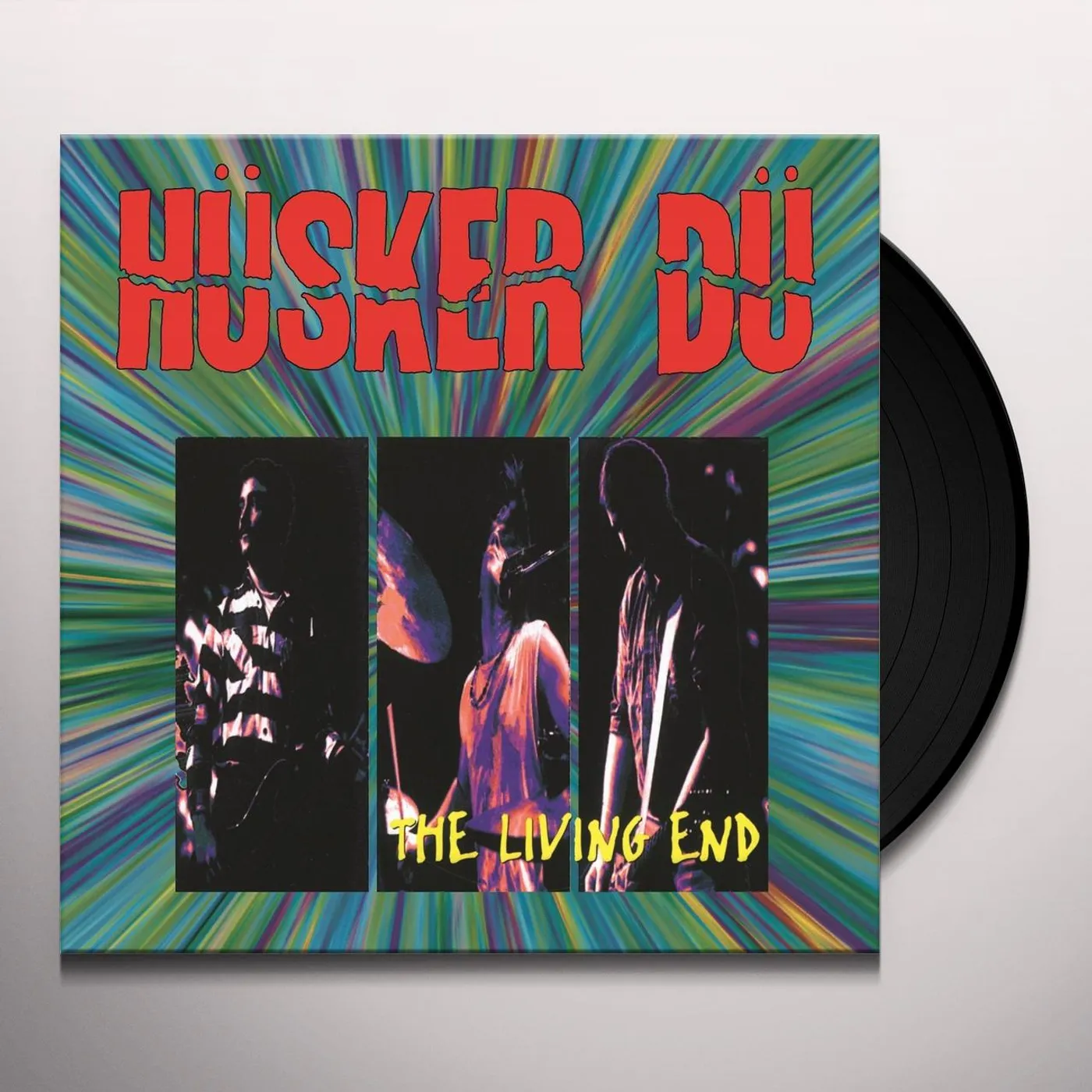 Hüsker Dü LIVING END Vinyl Record