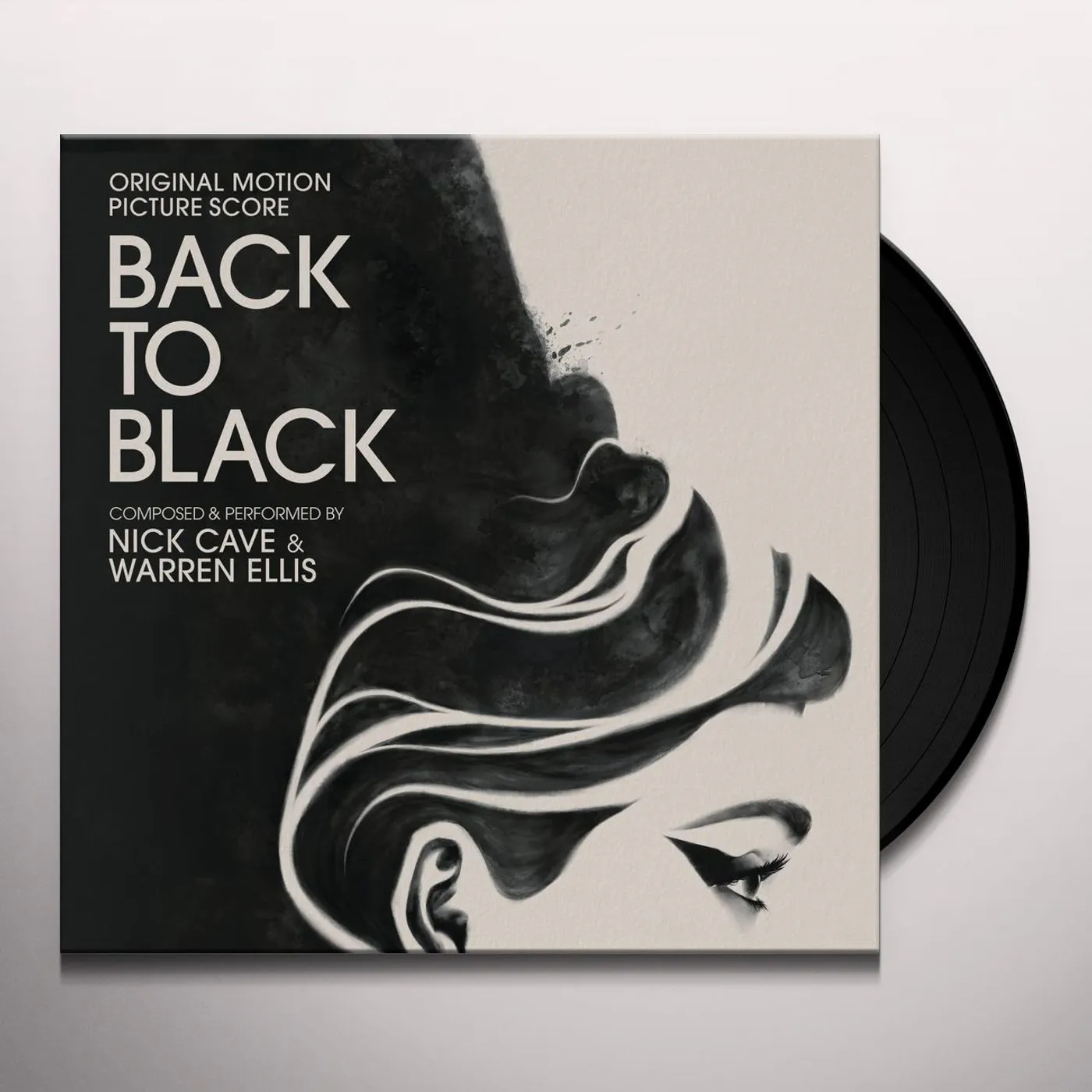 Nick Cave & Warren Ellis Back To Black Original Soundtrack (Crystal Clear) Vinyl Record