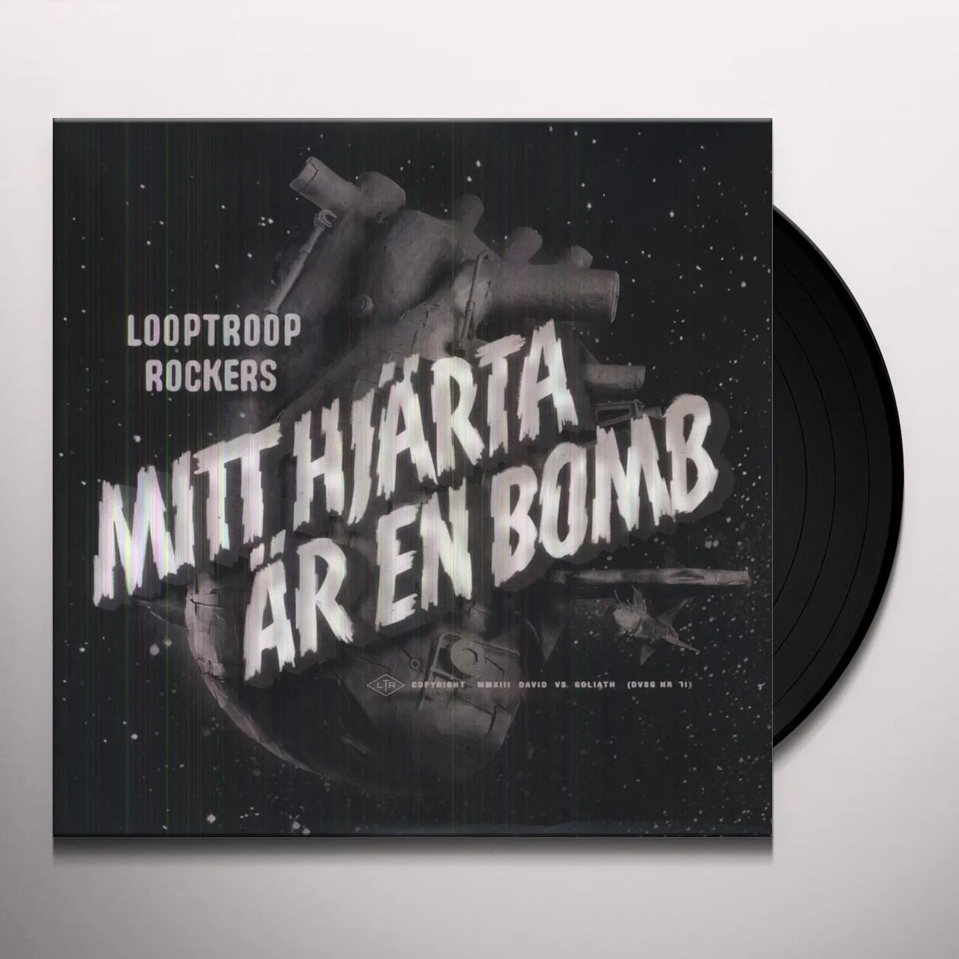 Looptroop Rockers MITT HJARTA AR EN BOMB Vinyl Record