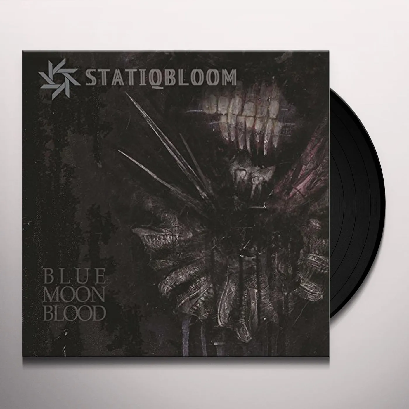 Statiqbloom Blue Moon Blood Vinyl Record