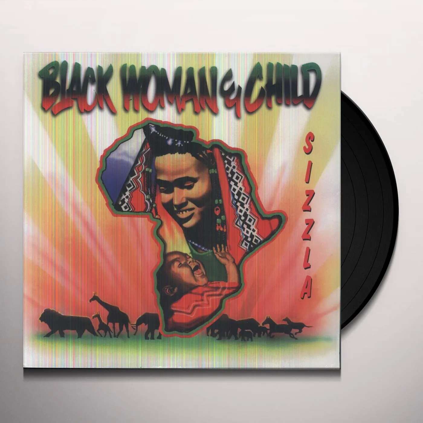Sizzla Black Woman & Child Vinyl Record