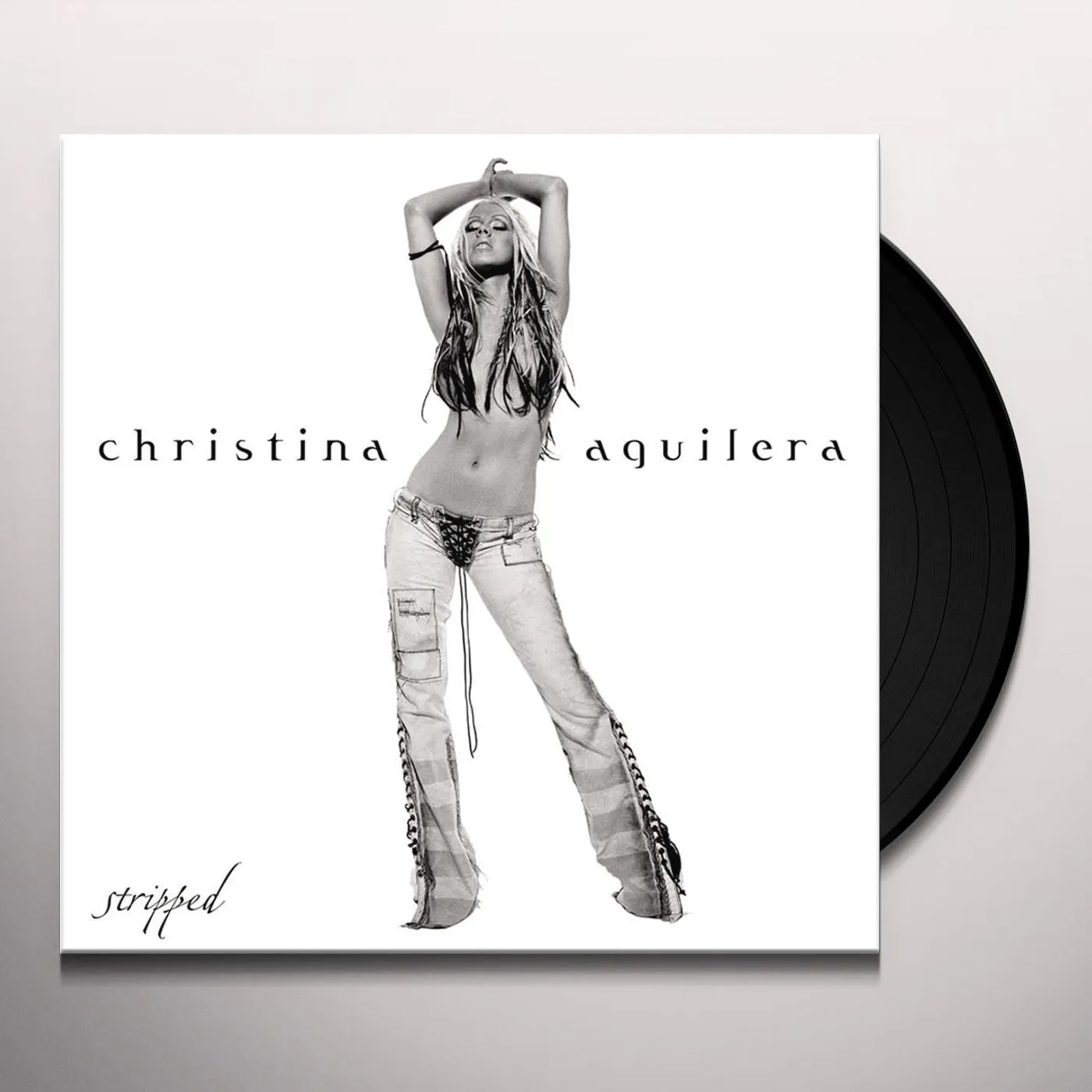 Christina Aguilera Stripped Vinyl Record
