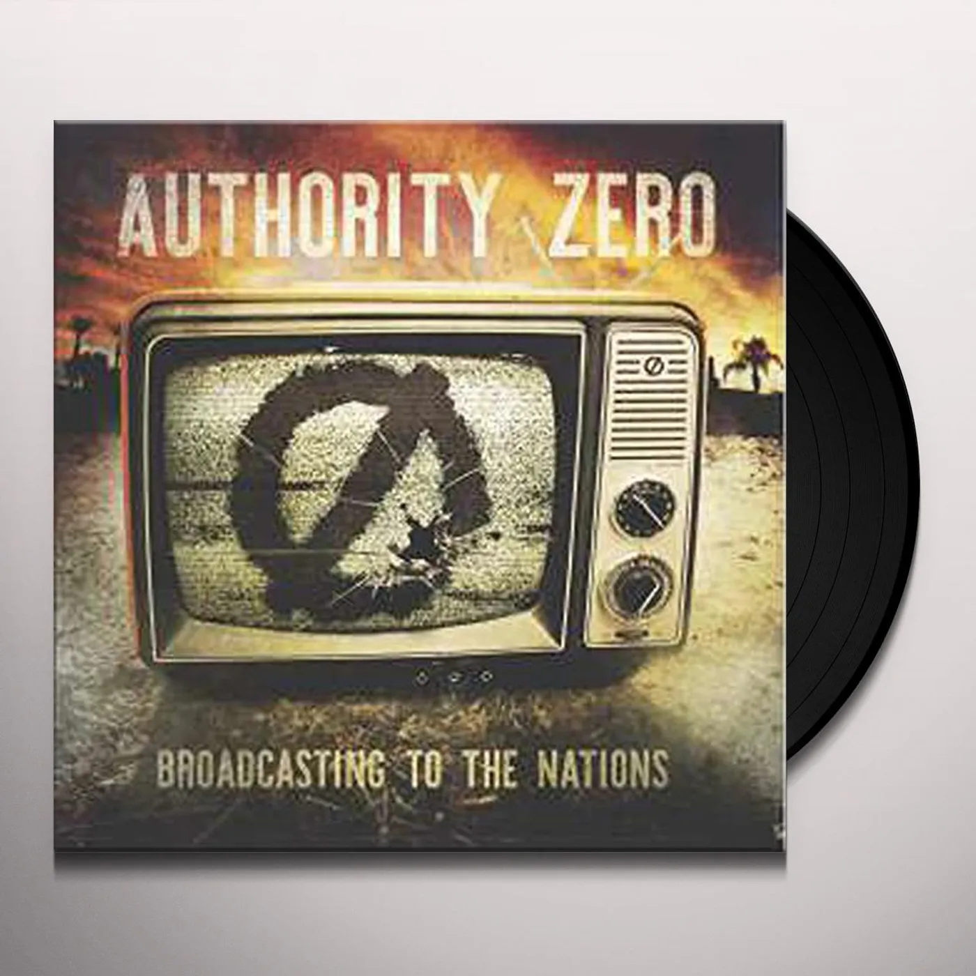 Authority Zero BROADCASTING TO THE NATION Vinyl Record