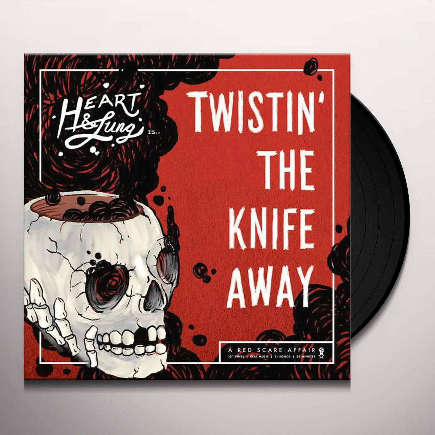 Heart & Lung Twistin' The Knife Away Vinyl Record