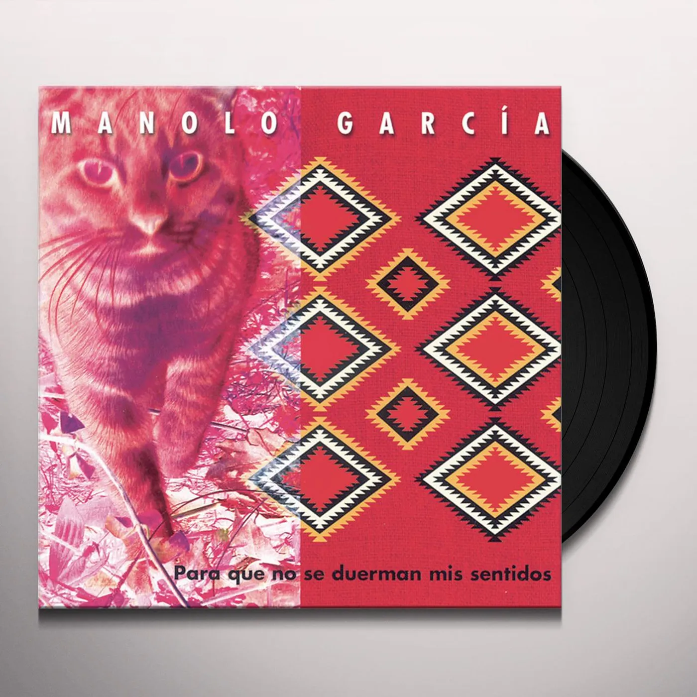 Manolo Garcia PARA QUE NO SE DUERMAN MIS SENTIDOS TARJETA DE Vinyl Record