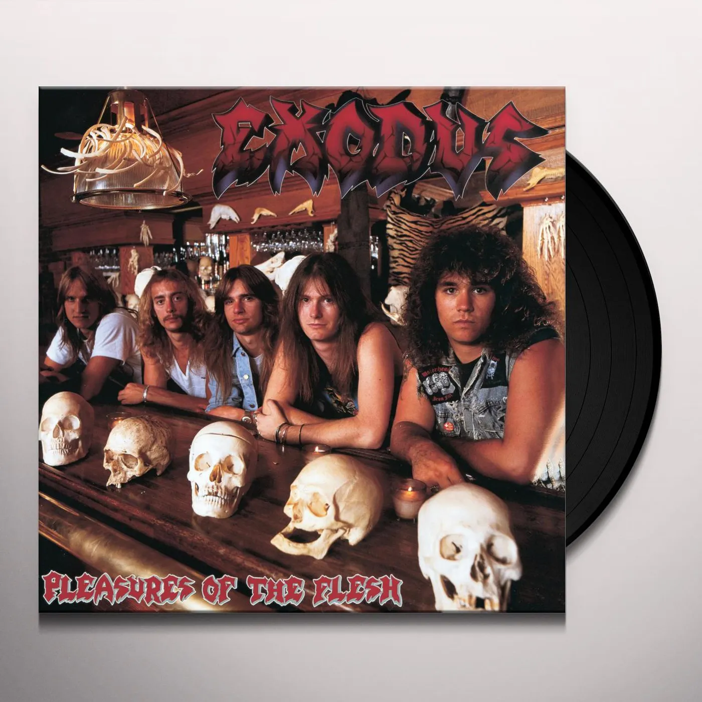 Exodus Pleasures of the Flesh Vinyl Record