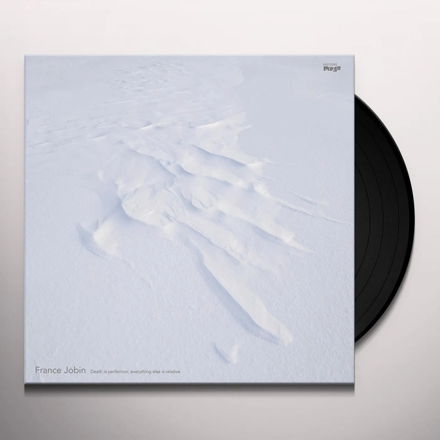 France Jobin DEATH IS PERFECTION EVERYTHING ELSE IS RELATIVE Vinyl Record