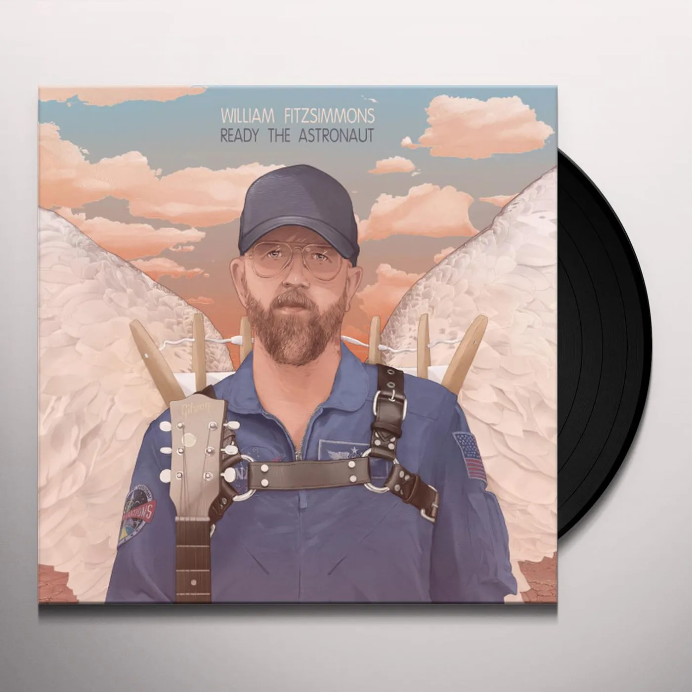 William Fitzsimmons READY THE ASTRONAUT (2LP) Vinyl Record