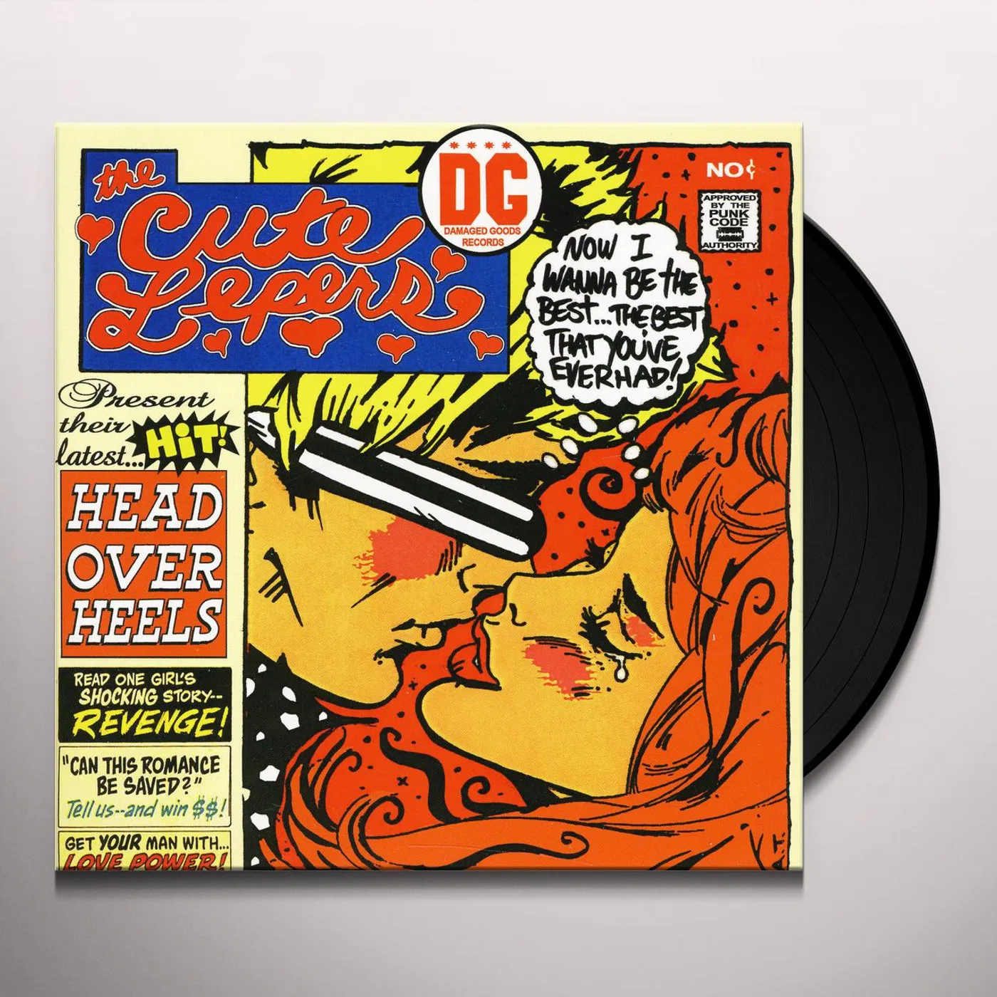 The Cute Lepers Head Over Heels Vinyl Record