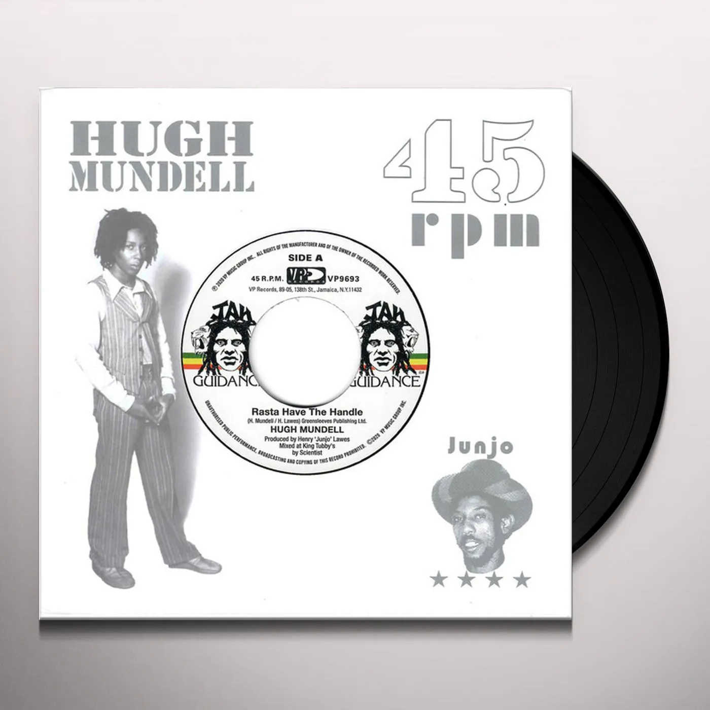 Hugh Mundell RASTA HAVE THE HANDLE Vinyl Record